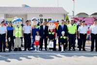 BALIKESİR VALİSİ HASAN ŞILDAK YOL KONTROLLÜNE KATILDI