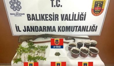 Balıkesir’de jandarmadan 67 şüpheliye uyuşturucu operasyonu