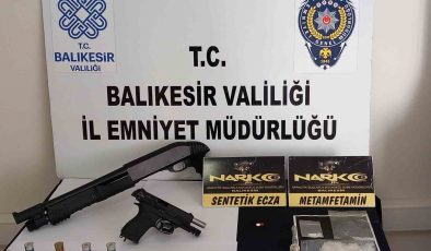 Balıkesir’de uyuşturucu operasyonu: 69 gözaltı