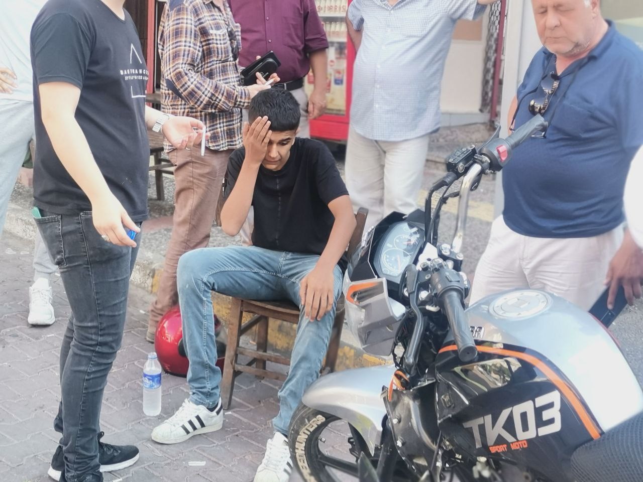 BANDIRMA'DA TRAFİK KAZASINDA 1 KİŞİ YARALANDI