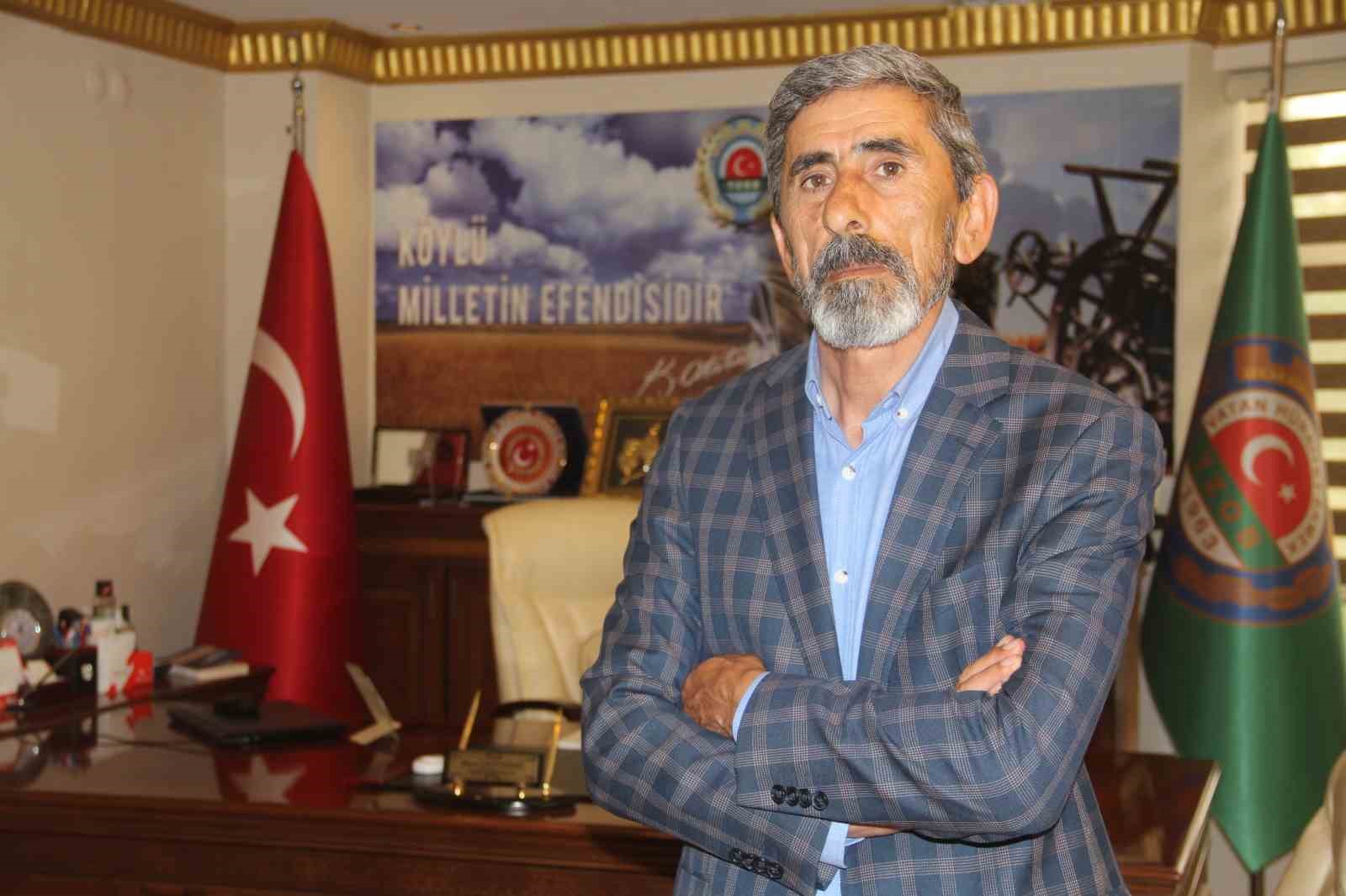 SİVAS ZİRAAT ODASI BAŞKANI HACI ÇETİNDAĞ BARAJLARDA SU DOLULUK ORANININ