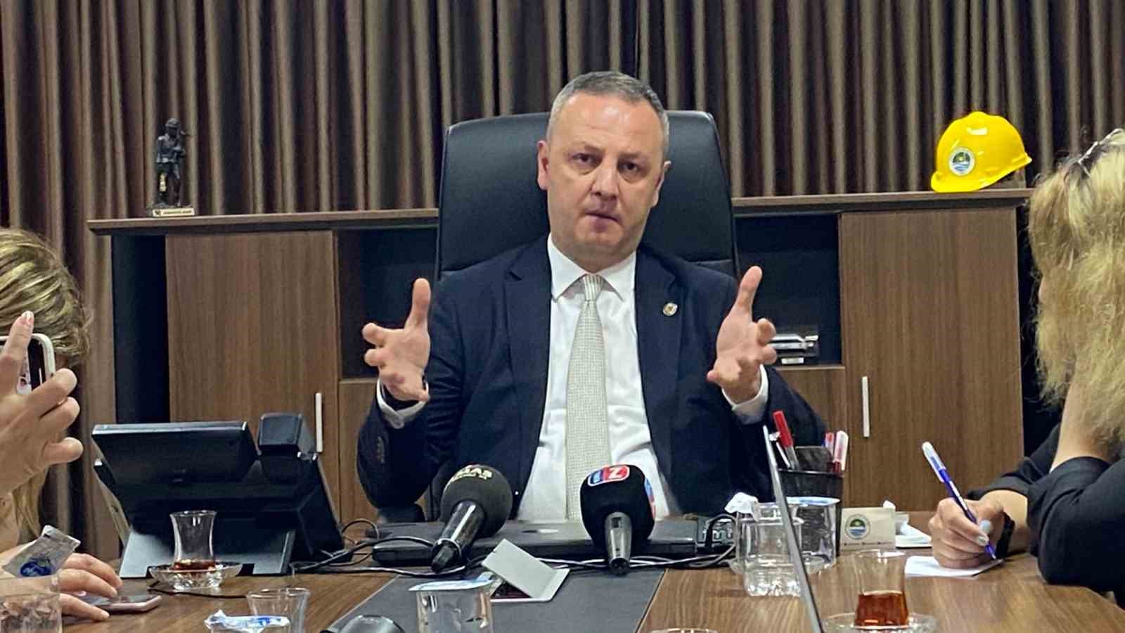 ZONGULDAK BELEDİYE BAŞKANI ÖMER SELİM ALAN, ANKARA KÖPRÜSÜ’NE PARALEL OLARAK