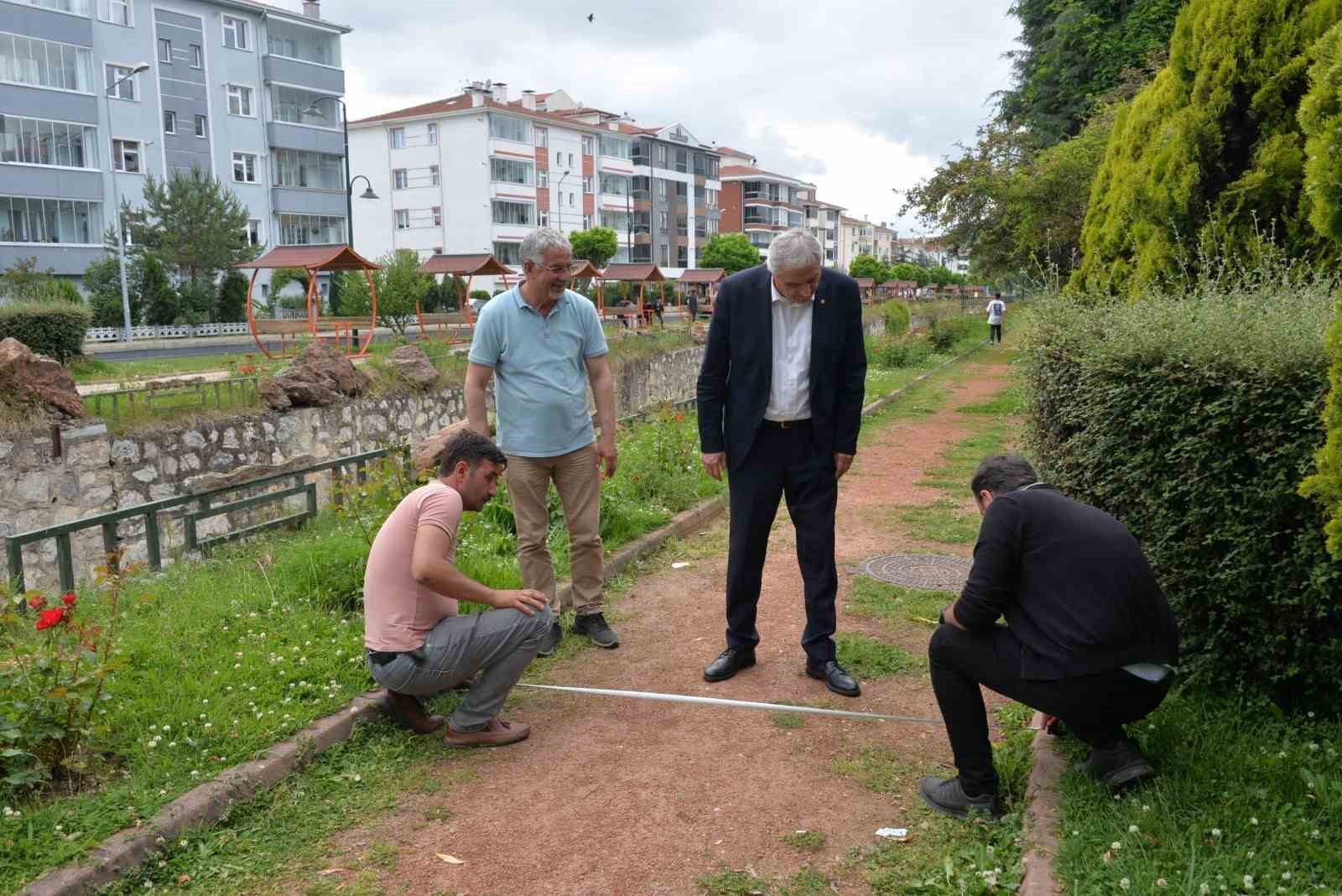 BAŞKAN BAKKALCIOĞLU KANAL BOYUNDA İNCELEMELERDE BULUNDU
