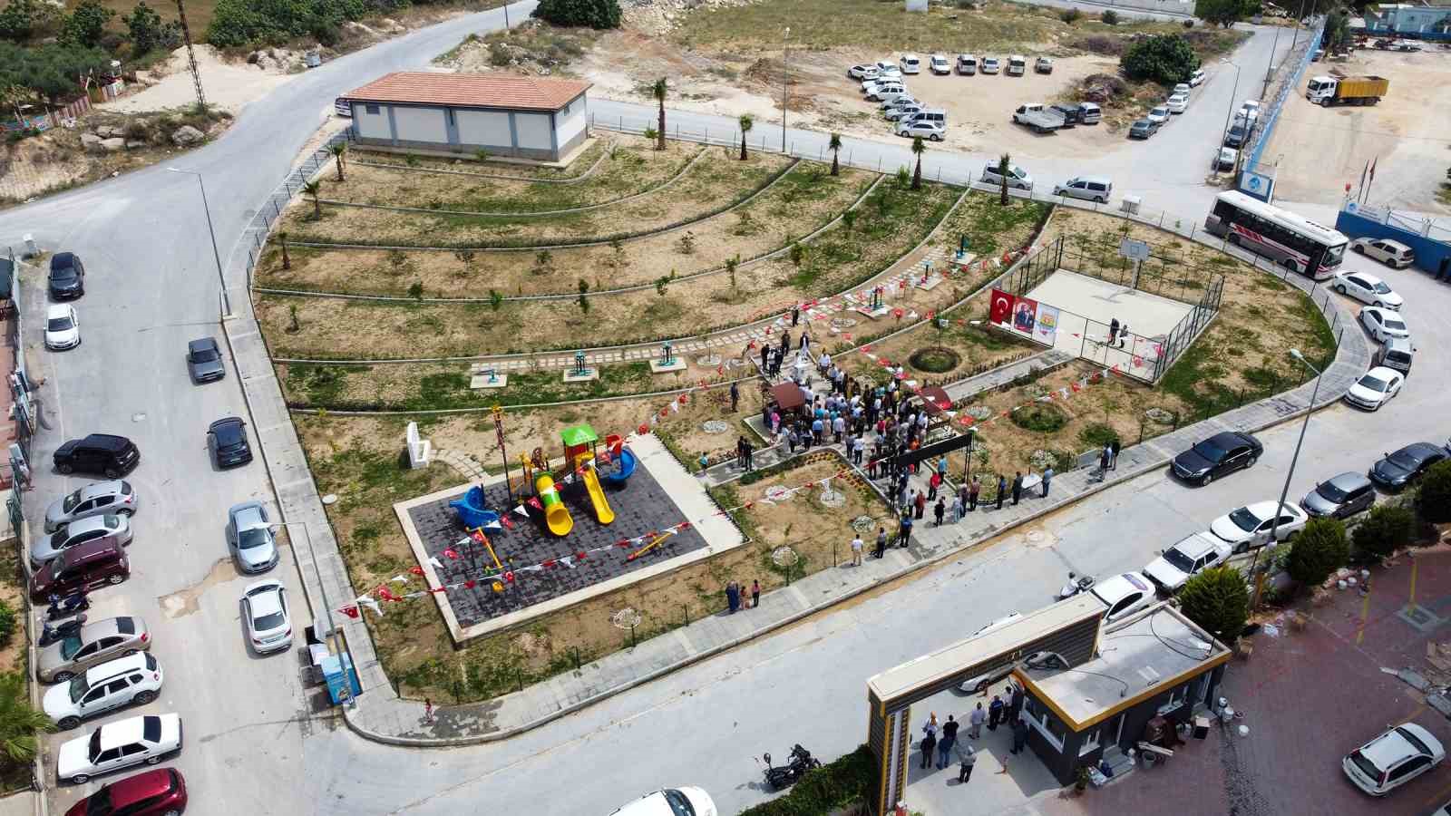 MERSİN'İN TARSUS İLÇE BELEDİYE BAŞKANI HALUK BOZDOĞAN, YENİ BİR PARK