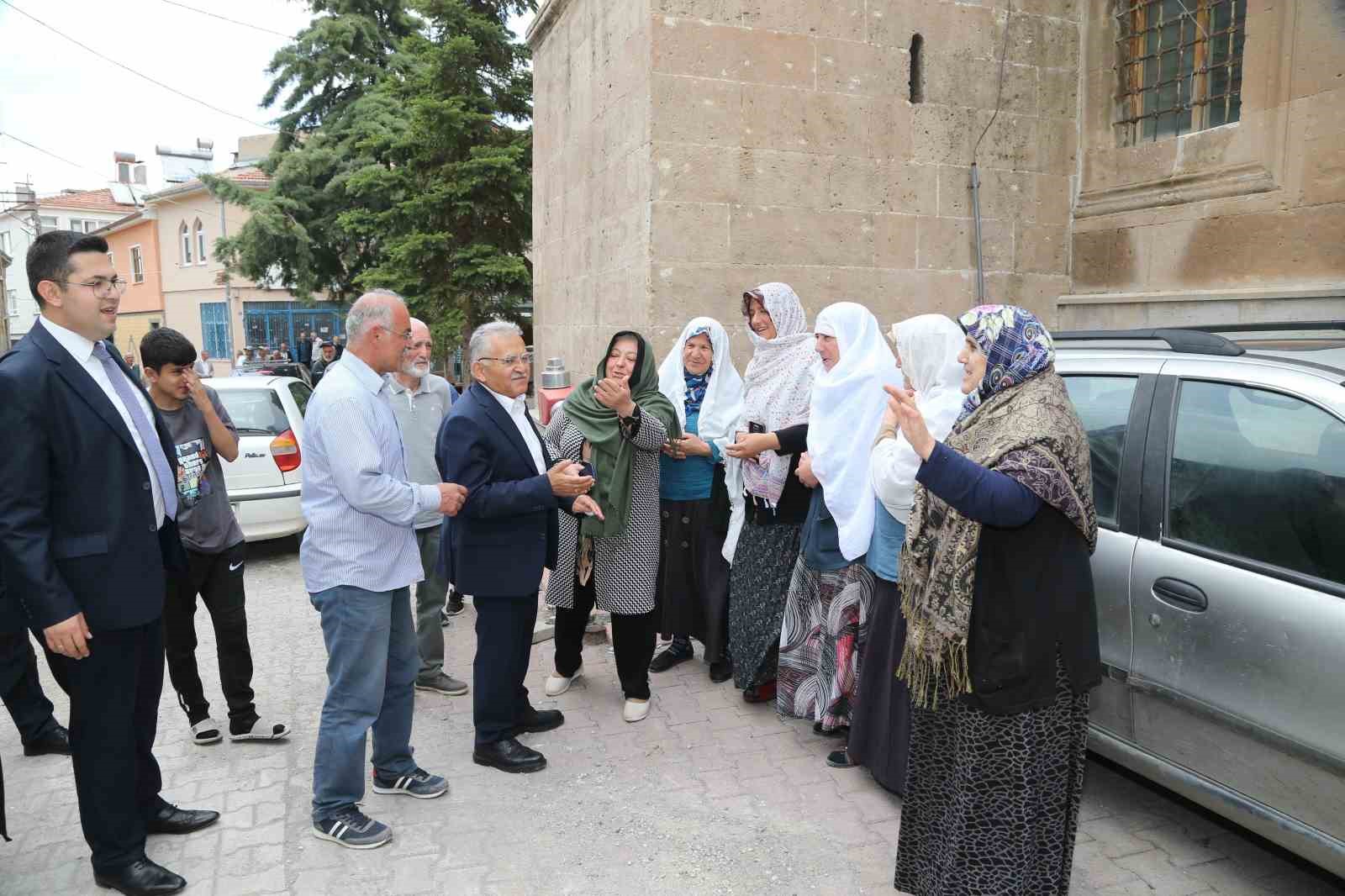 KAYSERİ BÜYÜKŞEHİR BAŞKANI DR. MEMDUH BÜYÜKKILIÇ, BÜYÜK BÜRÜNGÜZ, YILDIRIM BEYAZIT