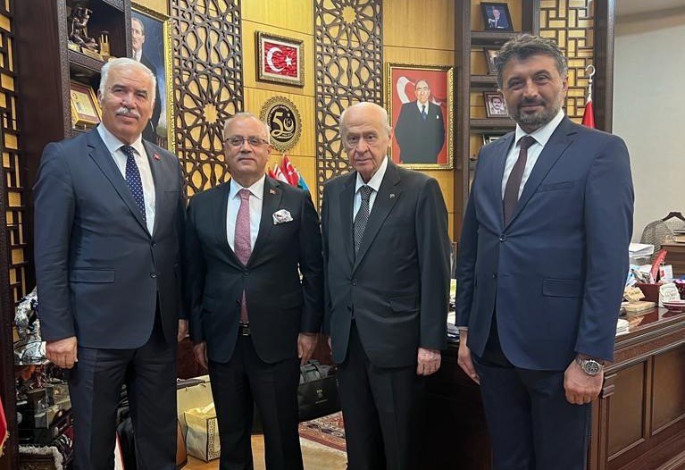 SALİHLİ BELEDİYE BAŞKANI ZEKİ KAYDA, MİLLİYETÇİ HAREKET PARTİSİ (MHP) GENEL