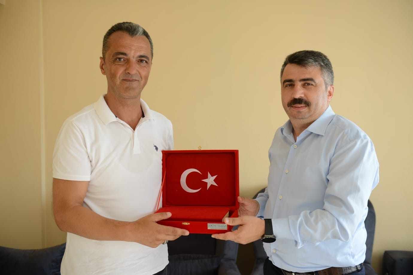 YILDIRIM BELEDİYE BAŞKANI OKTAY YILMAZ, ŞEHİT AHMET BEKTAŞ’IN AİLESİNİ ZİYARET