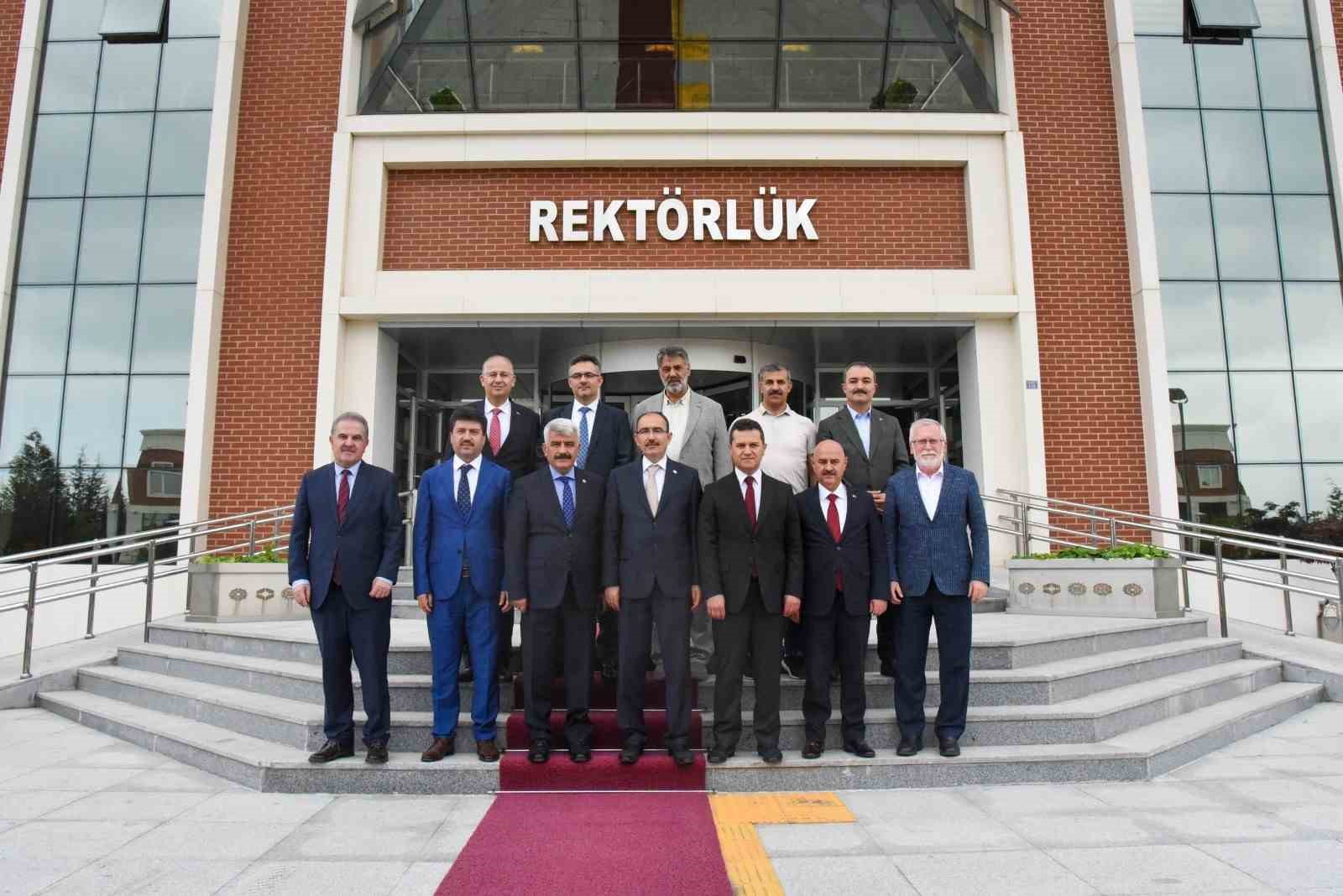 BATI KARADENİZ ÜNİVERSİTELER BİRLİĞİ DÖNEM TOPLANTISI BİLECİK’TE YAPILDI. TOPLANTIYA DÜZCE