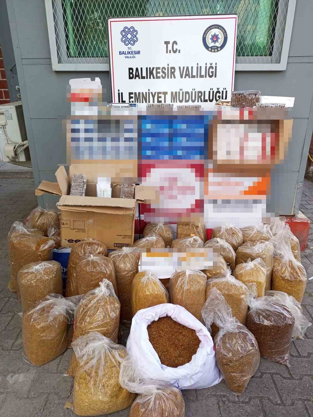 BALIKESİR İL EMNİYET MÜDÜRLÜĞÜ KAÇAKÇILIK VE ORGANİZE SUÇLARLA MÜCADELE ŞUBE