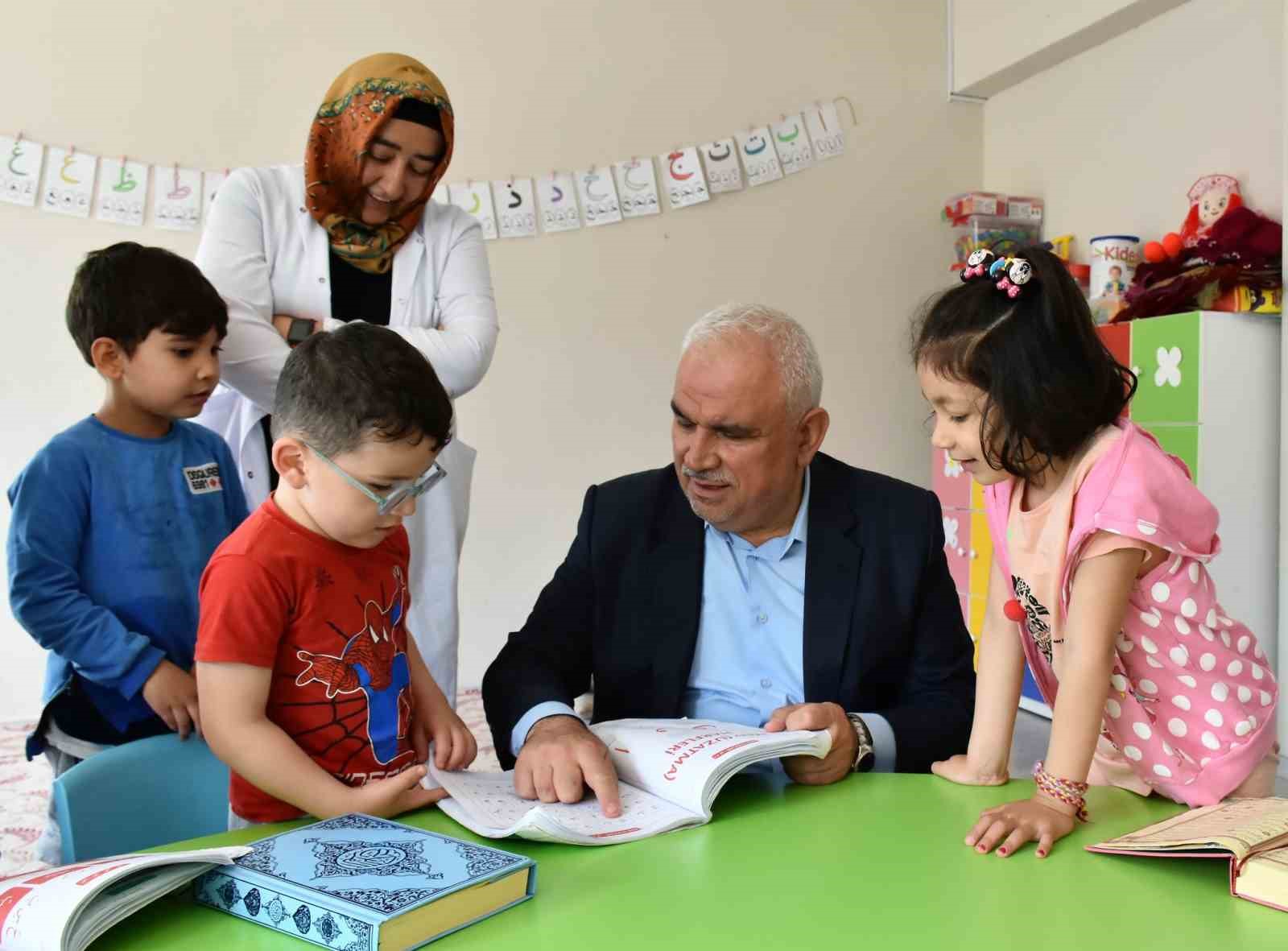BİLECİK İL MÜFTÜSÜ ALİ ERHUN, 4-6 YAŞ KUR’AN KURSLARI GEZEREK