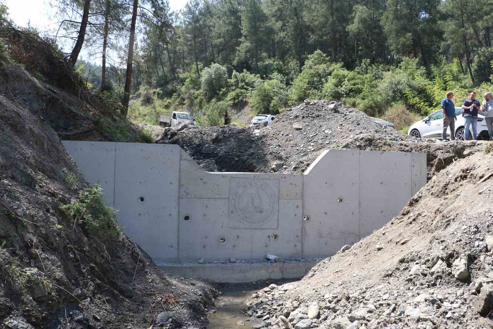 MASKİ GENEL MÜDÜRLÜĞÜ, SPİL DAĞI’NDAN VE DERELERDEN GELEN YOĞUN SU
