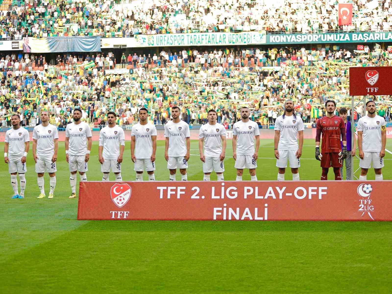 TFF 2. LİG PLAY-OFF FİNALİNDE BUCASPOR 1928, ŞANLIURFASPOR’A 3-0 KAYBEDİNCE