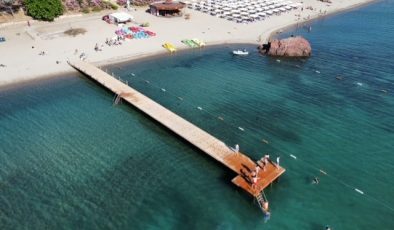 Burhaniye Ören’de iskele sevinci