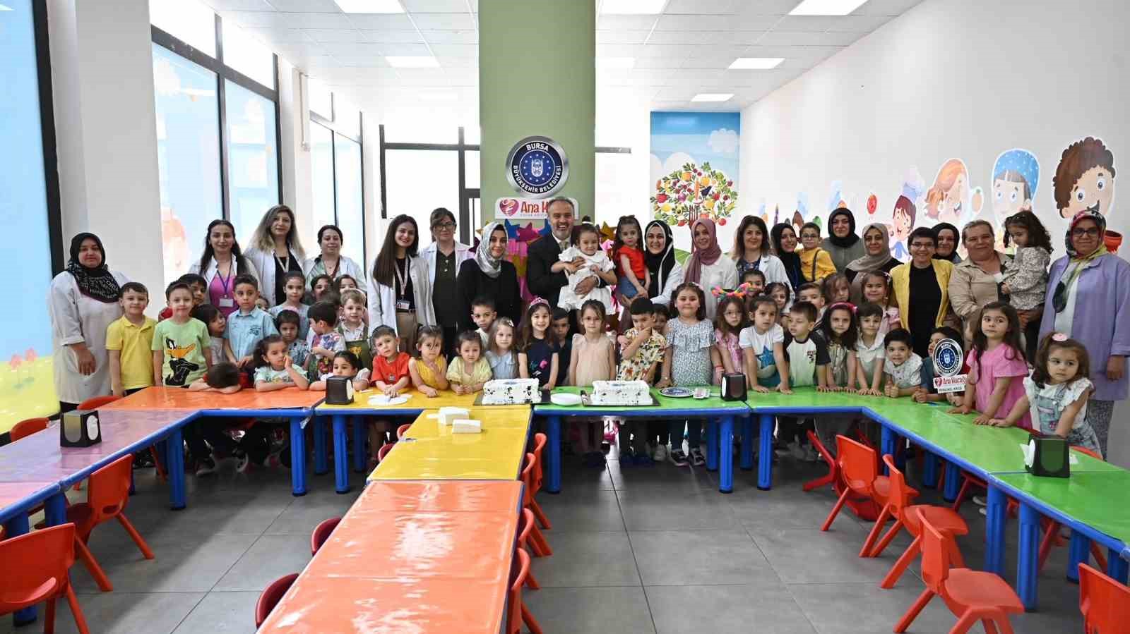 BURSA BÜYÜKŞEHİR BELEDİYESİ’NİN TOPLUMUN HER KESİMİNİN OKUL ÖNCESİ EĞİTİM HİZMETLERİNDEN