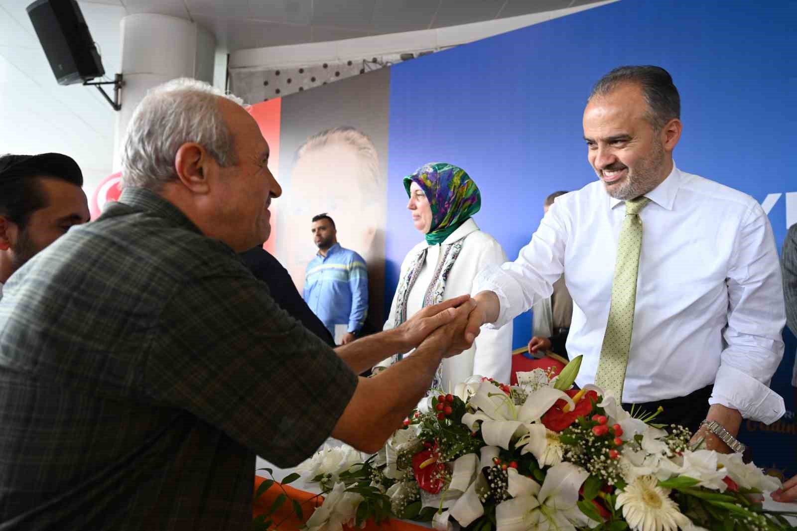 BURSA BÜYÜKŞEHİR BELEDİYE BAŞKANI ALİNUR AKTAŞ, AK PARTİ İL BAŞKANLIĞI