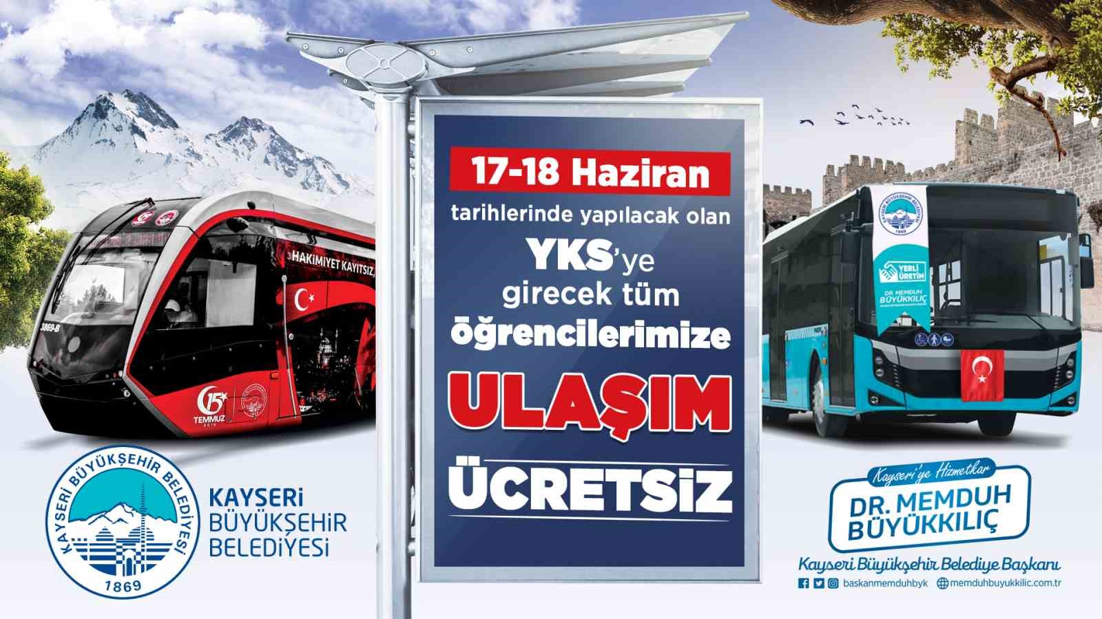 KAYSERİ BÜYÜKŞEHİR BELEDİYE BAŞKANI DR. MEMDUH BÜYÜKKILIÇ, 17-18 HAZİRAN TARİHLERİNDE