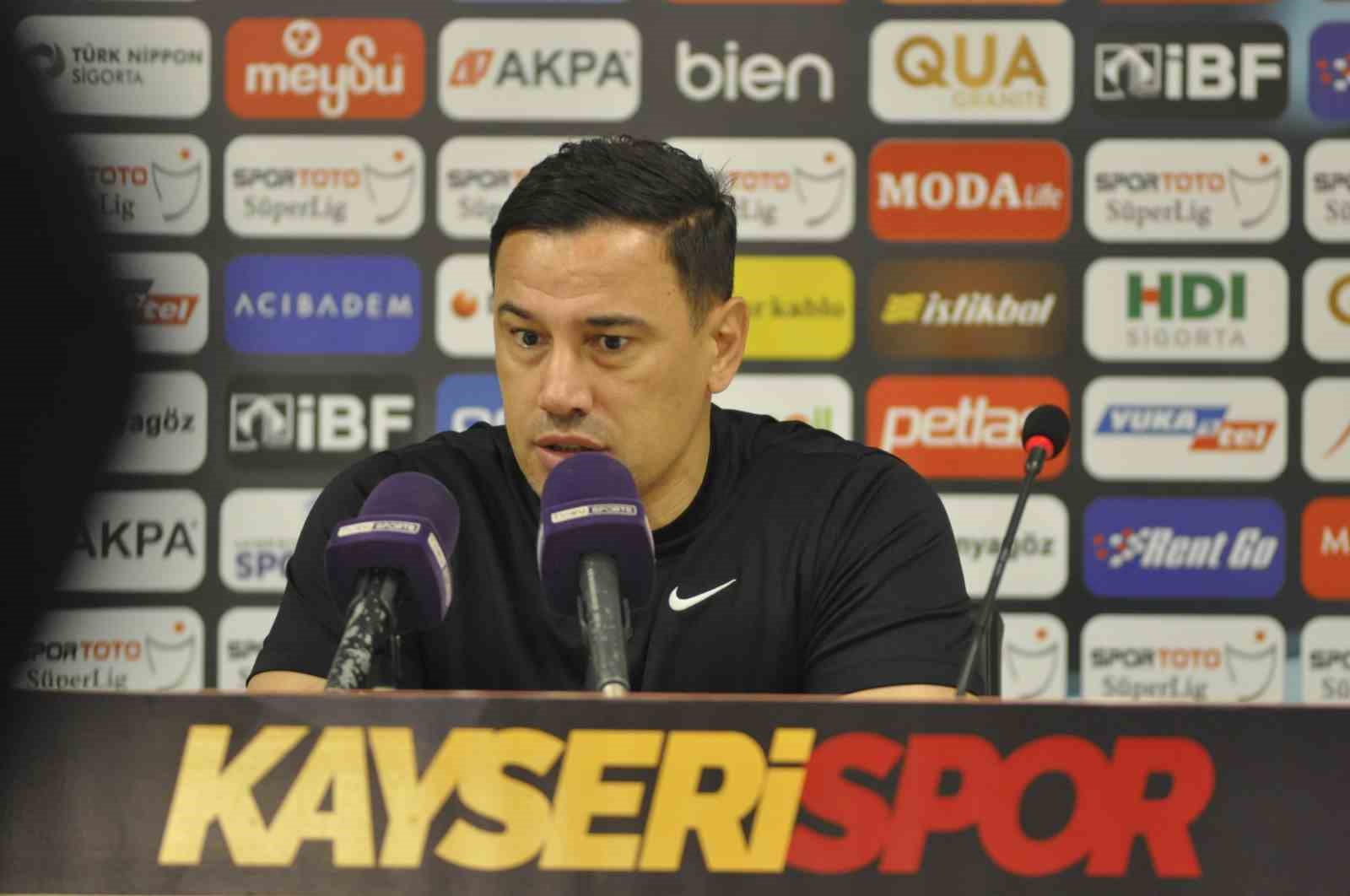 KAYSERİSPOR TEKNİK DİREKTÖRÜ ÇAĞDAŞ ATAN, MKE ANKARAGÜCÜ MAÇI SONRASINDA YAPTIĞI