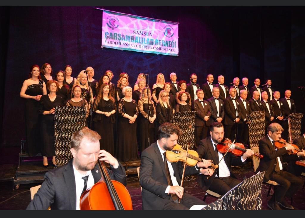 SAMSUN ÇARŞAMBALILAR YARDIMLAŞMA VE HABERLEŞME DERNEĞİ TÜRK SANAT MÜZİĞİ KOROSU