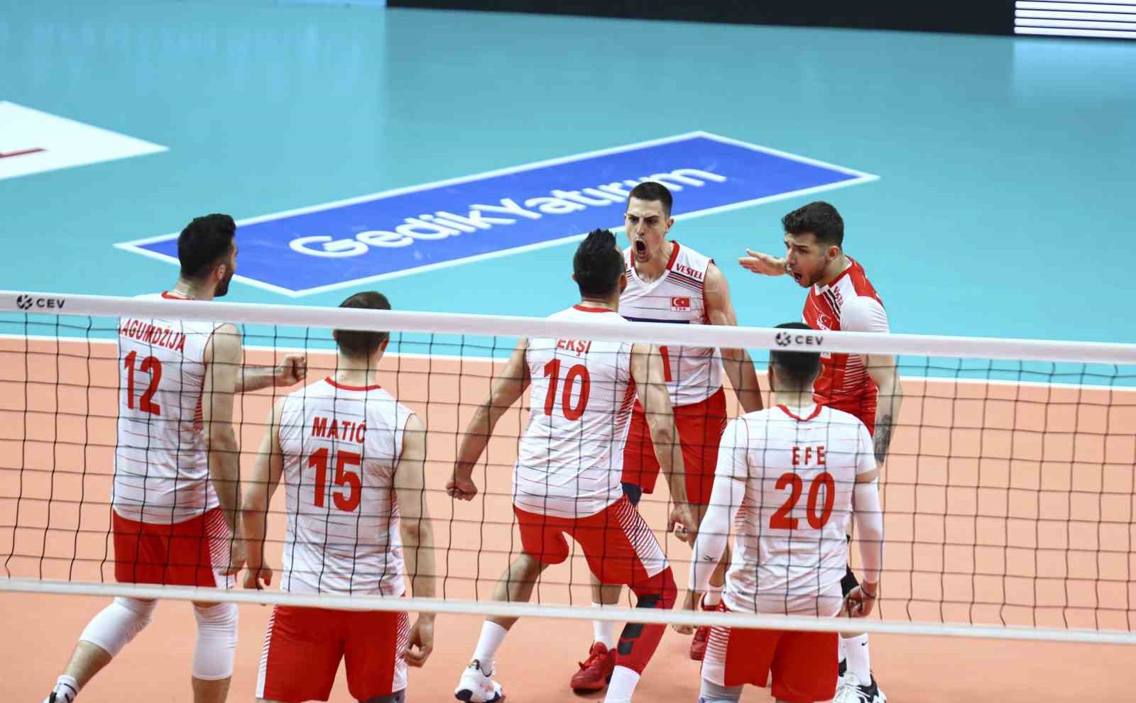 A MİLLİ ERKEK VOLEYBOL TAKIMI, BEŞİNCİ MAÇINDA SAHASINDA PORTEKİZ’İ 3-1