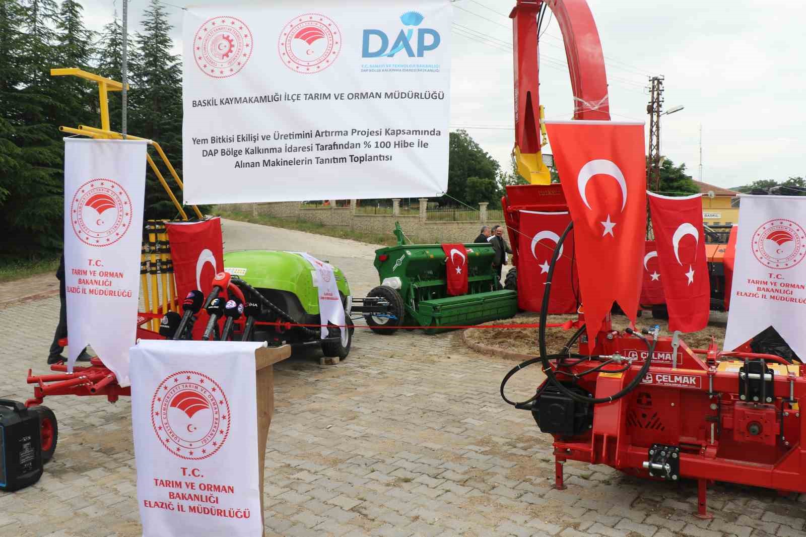 ELAZIĞ’DA ÇİFTÇİLERE DAP DESTEKLİ YÜZDE 100 HİBELİ 1 MİLYON 300