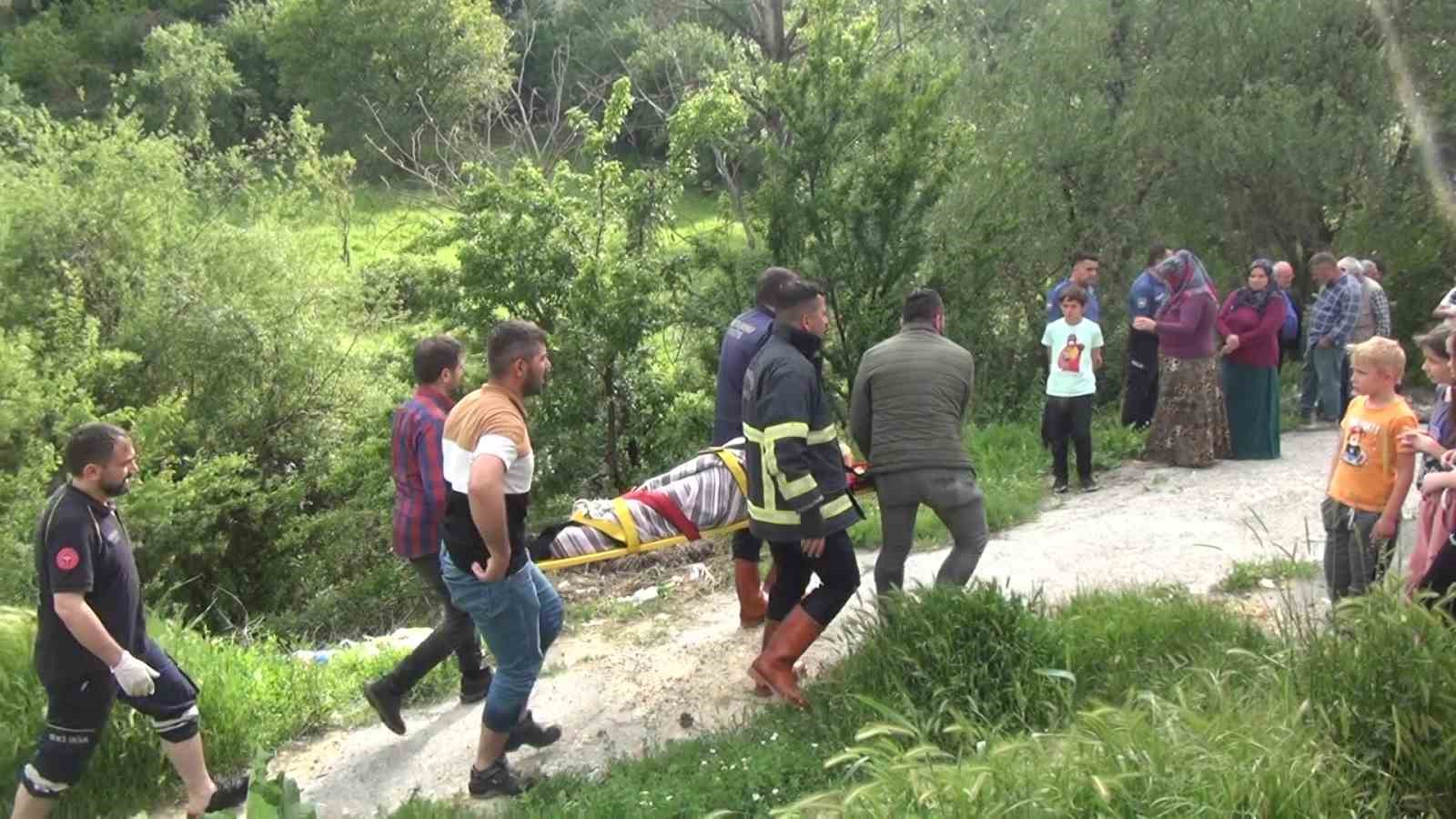 KASTAMONU’DA BİR KADIN DEREYE ÇÖP ATARKEN DENGESİNİ KAYBETMESİ SONUCU SUYA