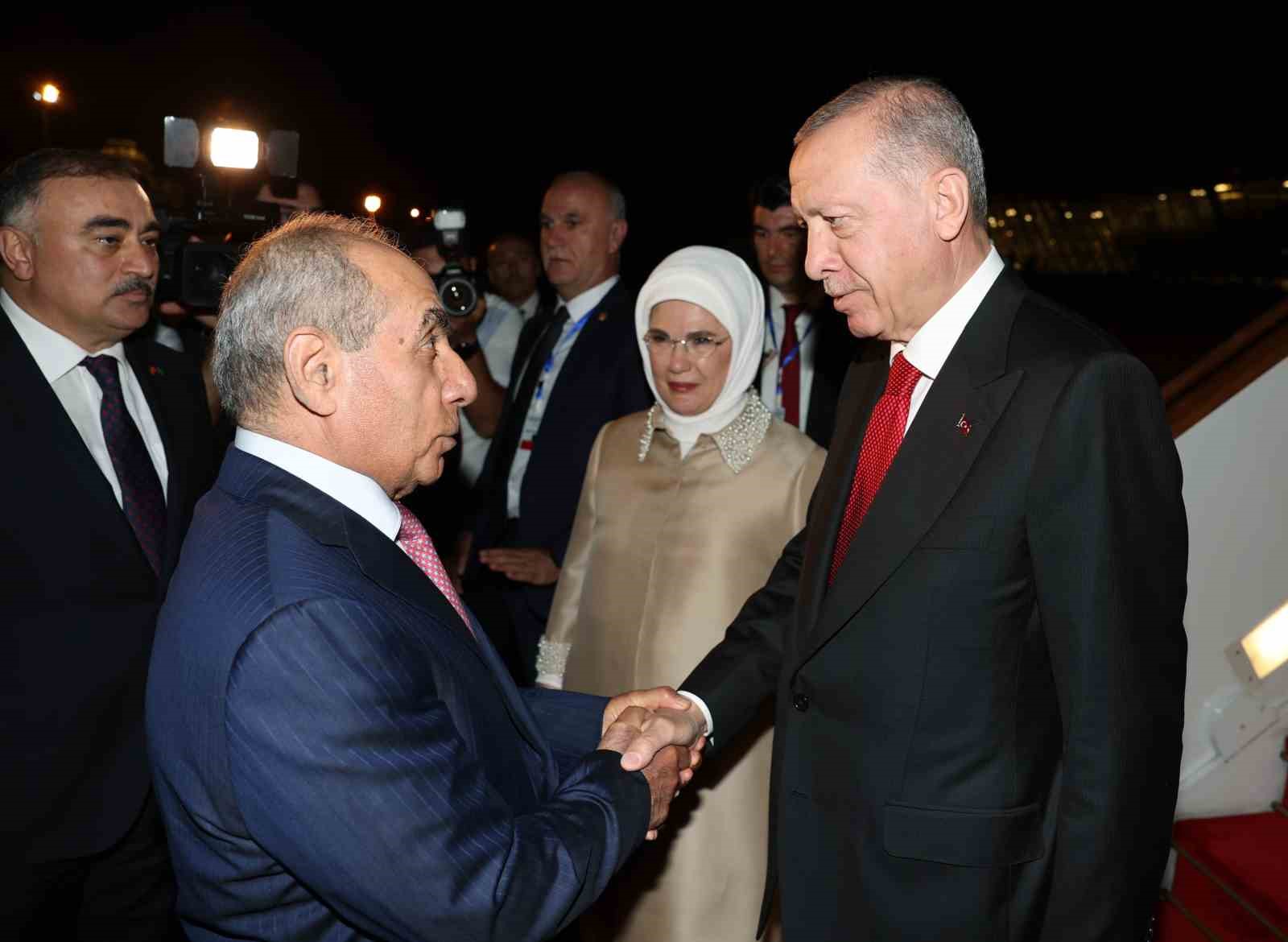 CUMHURBAŞKANI ERDOĞAN AZERBAYCAN’DA