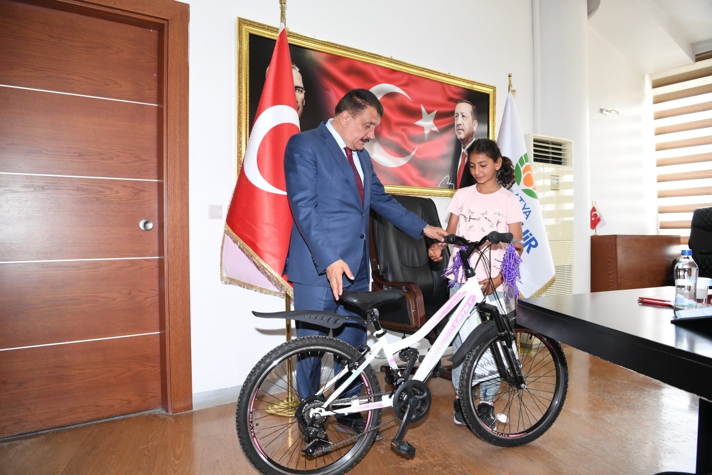 MALATYA BÜYÜKŞEHİR BELEDİYE BAŞKANI SELAHATTİN GÜRKAN, CUMHURBAŞKANI RECEP TAYYİP ERDOĞAN’IN