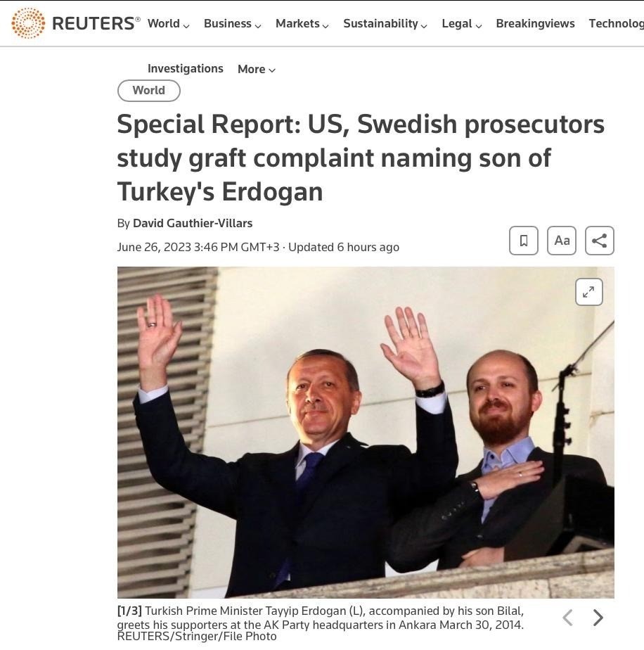 CUMHURBAŞKANLIĞI İLETİŞİM BAŞKANI FAHRETTİN ALTUN, İNGİLİZ HABER AJANSI REUTERS'IN CUMHURBAŞKANI