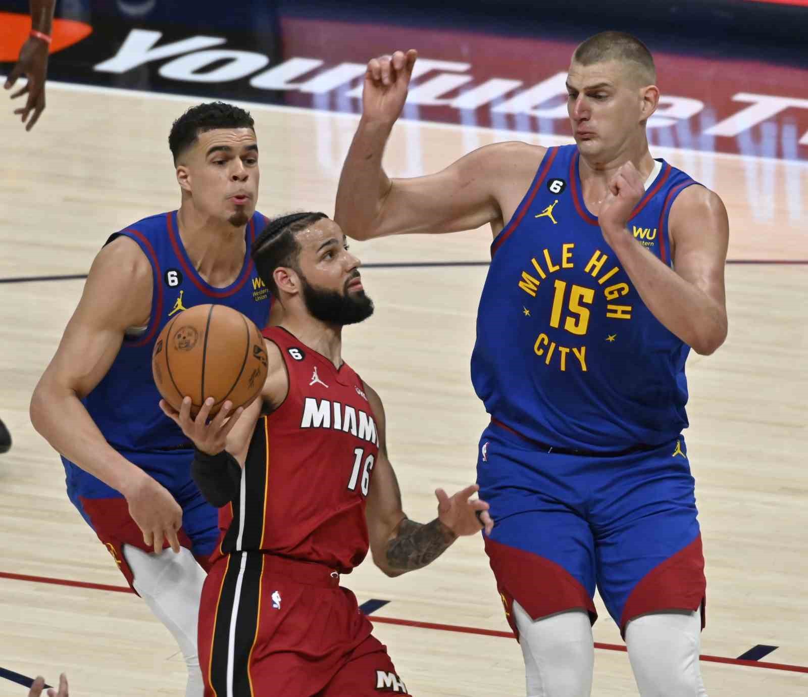 NBA FİNAL SERİSİ İLK MAÇINDA DENVER NUGGETS, KONUK ETTİĞİ MİAMİ
