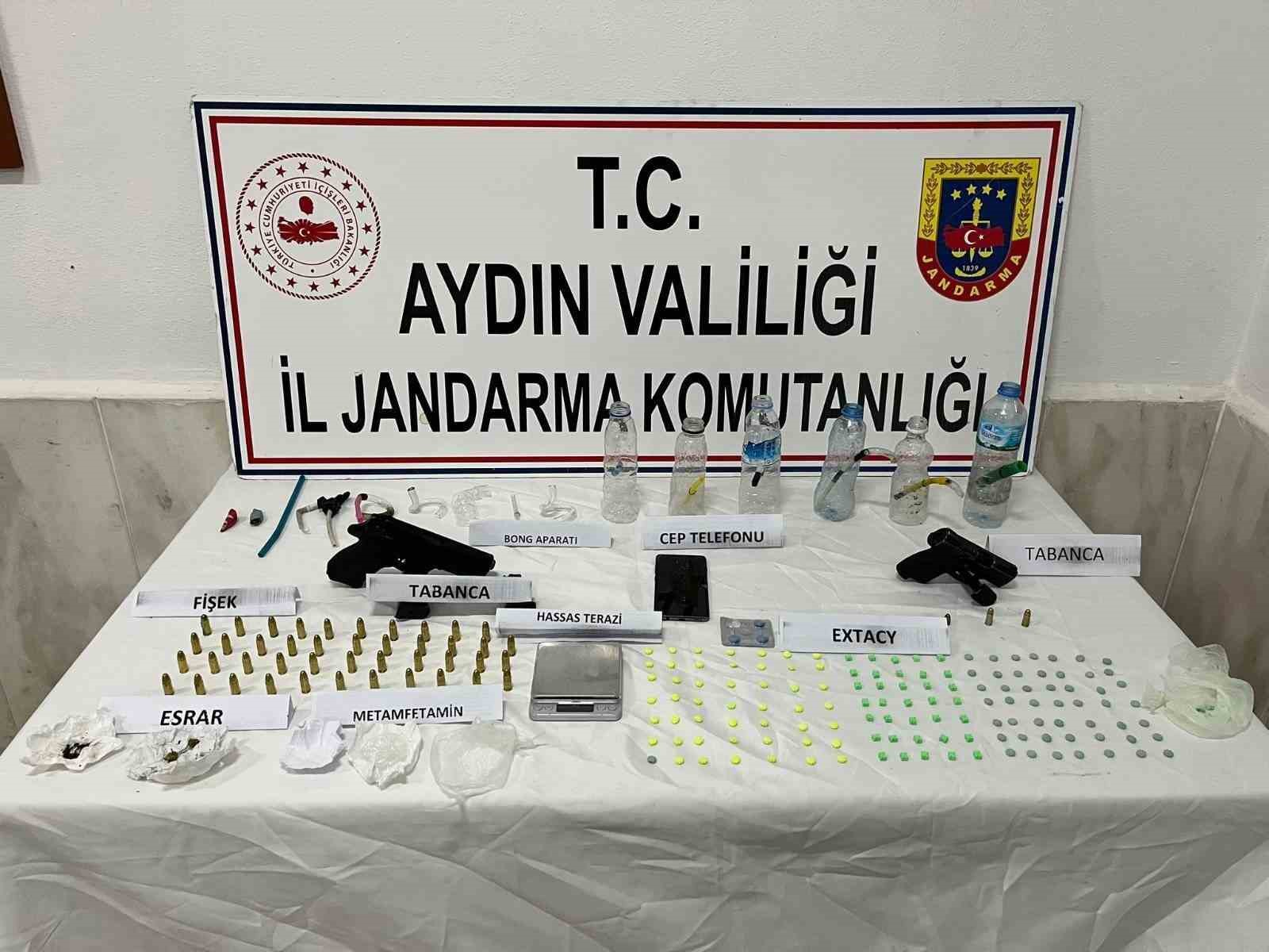 DİDİM’DE JANDARMADAN UYUŞTURUCU OPERASYONU