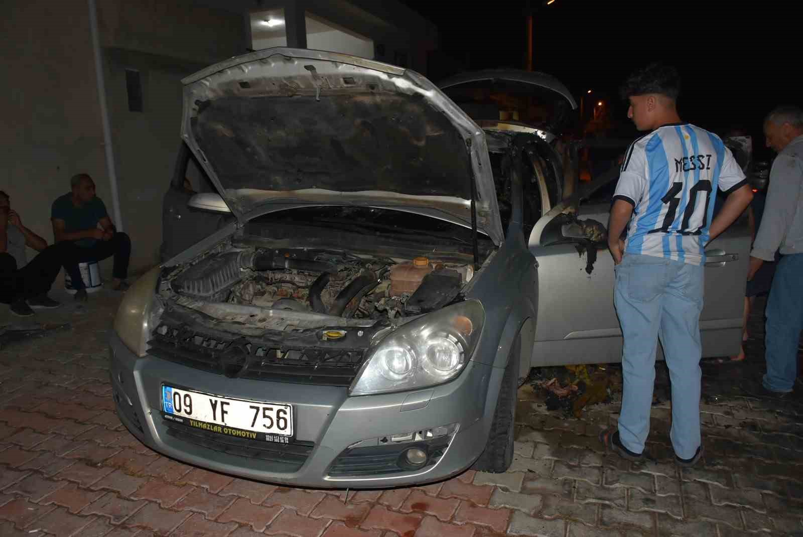 DİDİM’DE KUNDAKLANAN ARAÇ KULLANILMAZ HALE GELDİ