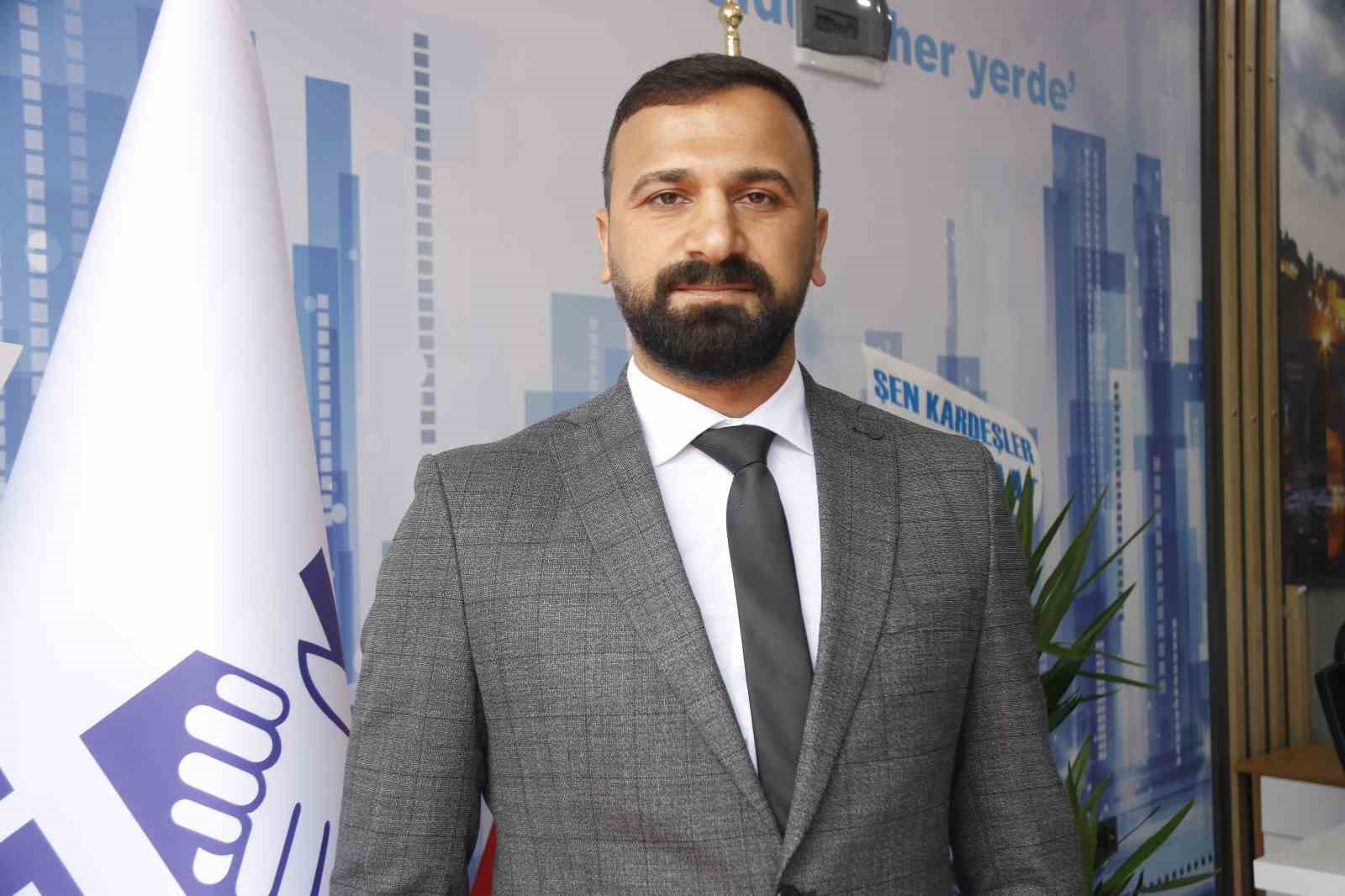 TURYAP GAYRİMENKUL DİYARBAKIR İL TEMSİLCİSİ MEHMET ÇETİN, HÜKÜMETTEN UMUT DOLU