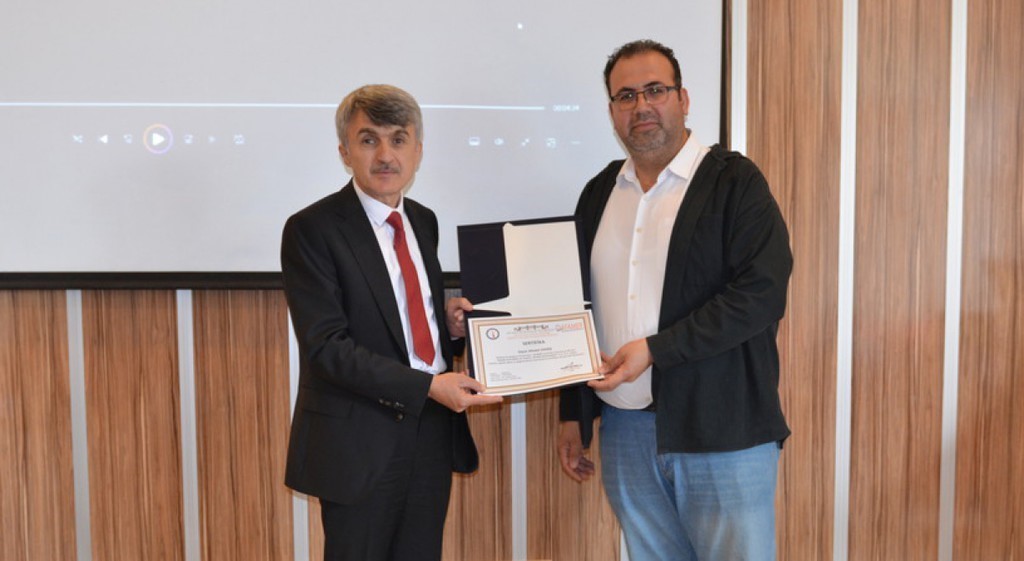 DPÜ AFAMER’DE SERTİFİKA TÖRENİ