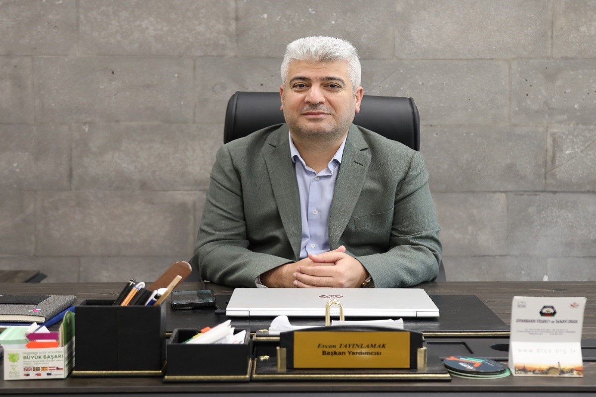 DİYARBAKIR TİCARET VE SANAYİ ODASI YÖNETİM KURULU BAŞKAN YARDIMCISI ERCAN