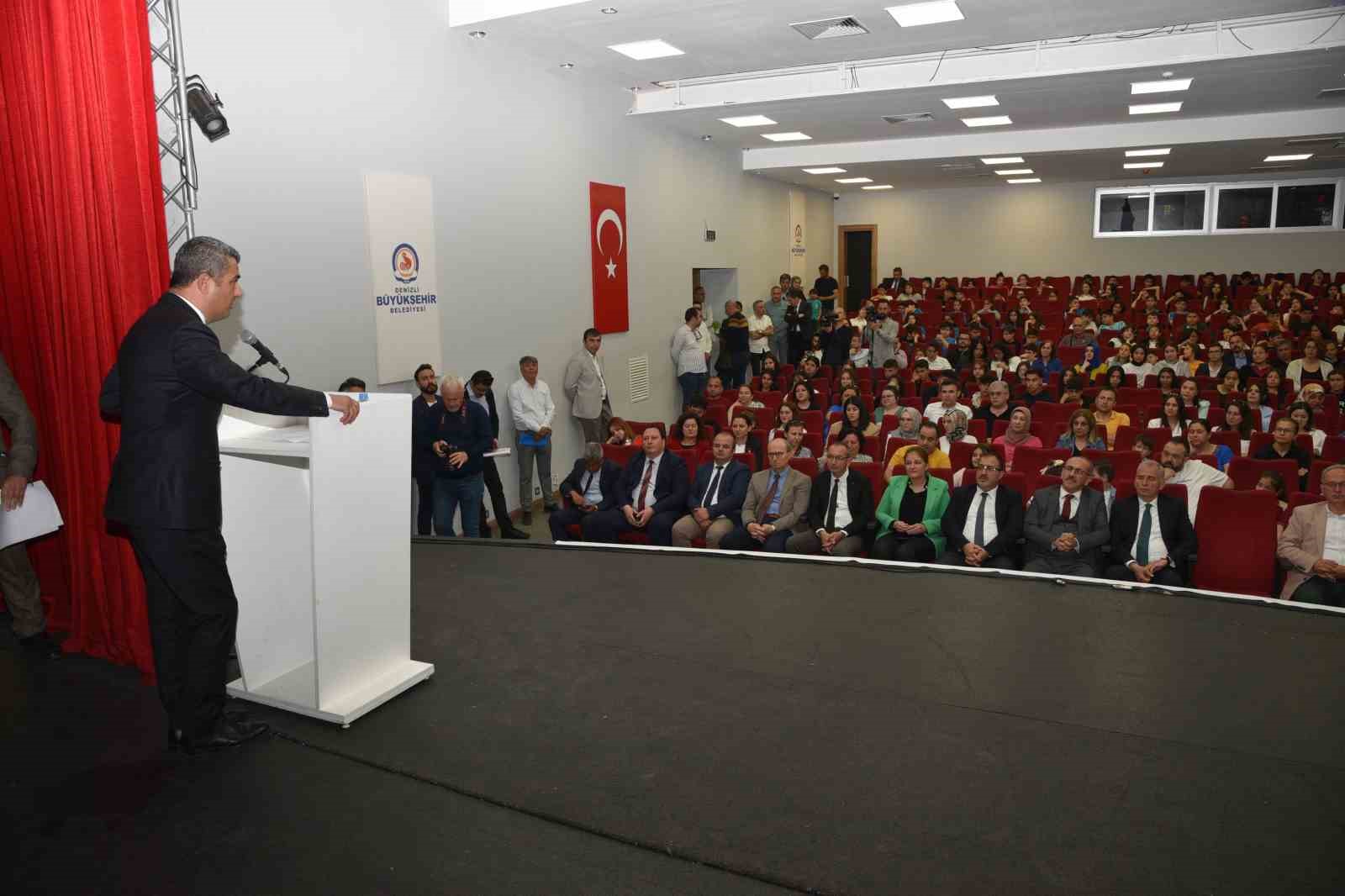 DENİZLİ’DE 5 HAZİRAN DÜNYA ÇEVRE GÜNÜ’NE ÖZEL DÜZENLENEN PROGRAMDA PAMUKKALE’NİN