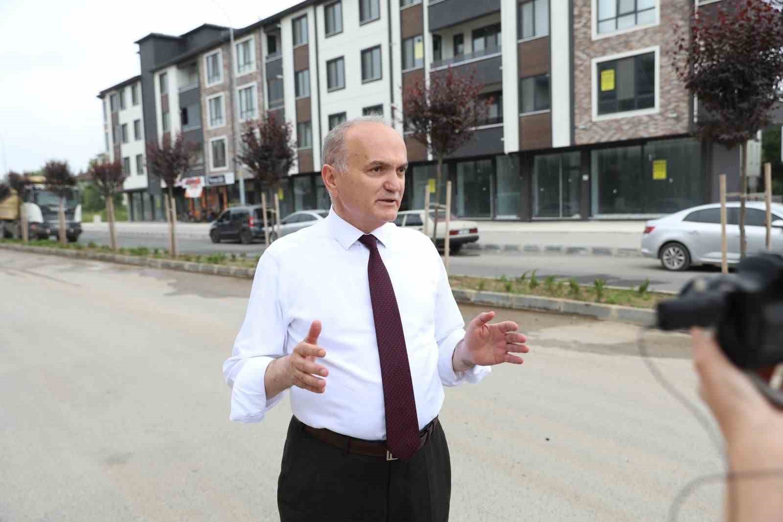 DÜZCE BELEDİYE BAŞKANI DR. FARUK ÖZLÜ, KÖRPEŞLER KAVŞAĞI İLE ÇAMKÖY