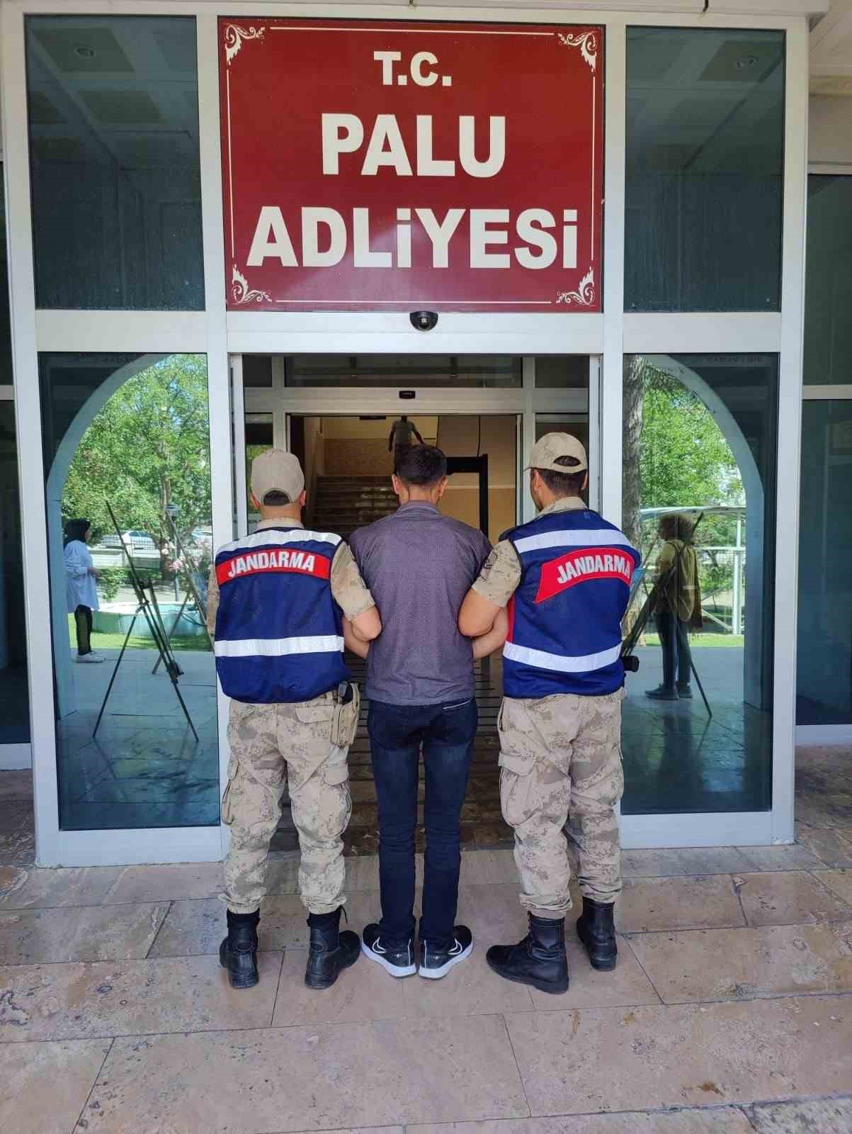 ELAZIĞ’DA 8 YIL 9 AY KESİNLEŞMİŞ HAPİS CEZASI BULUNAN ZANLI,