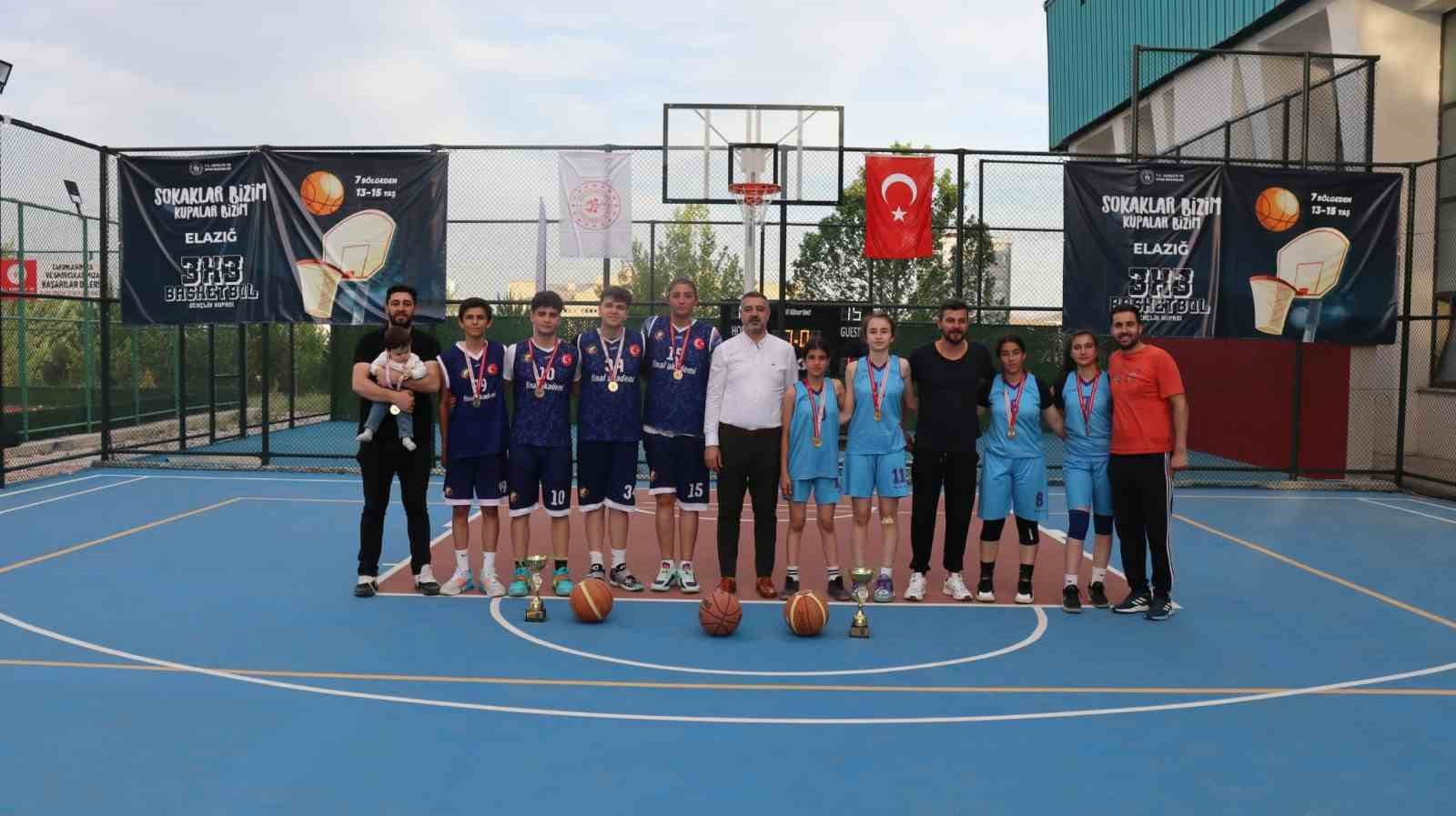 ELAZIĞ’DA 3×3 BASKETBOL GENÇLİK KUPASI MÜSABAKALARI SONA ERDİ.