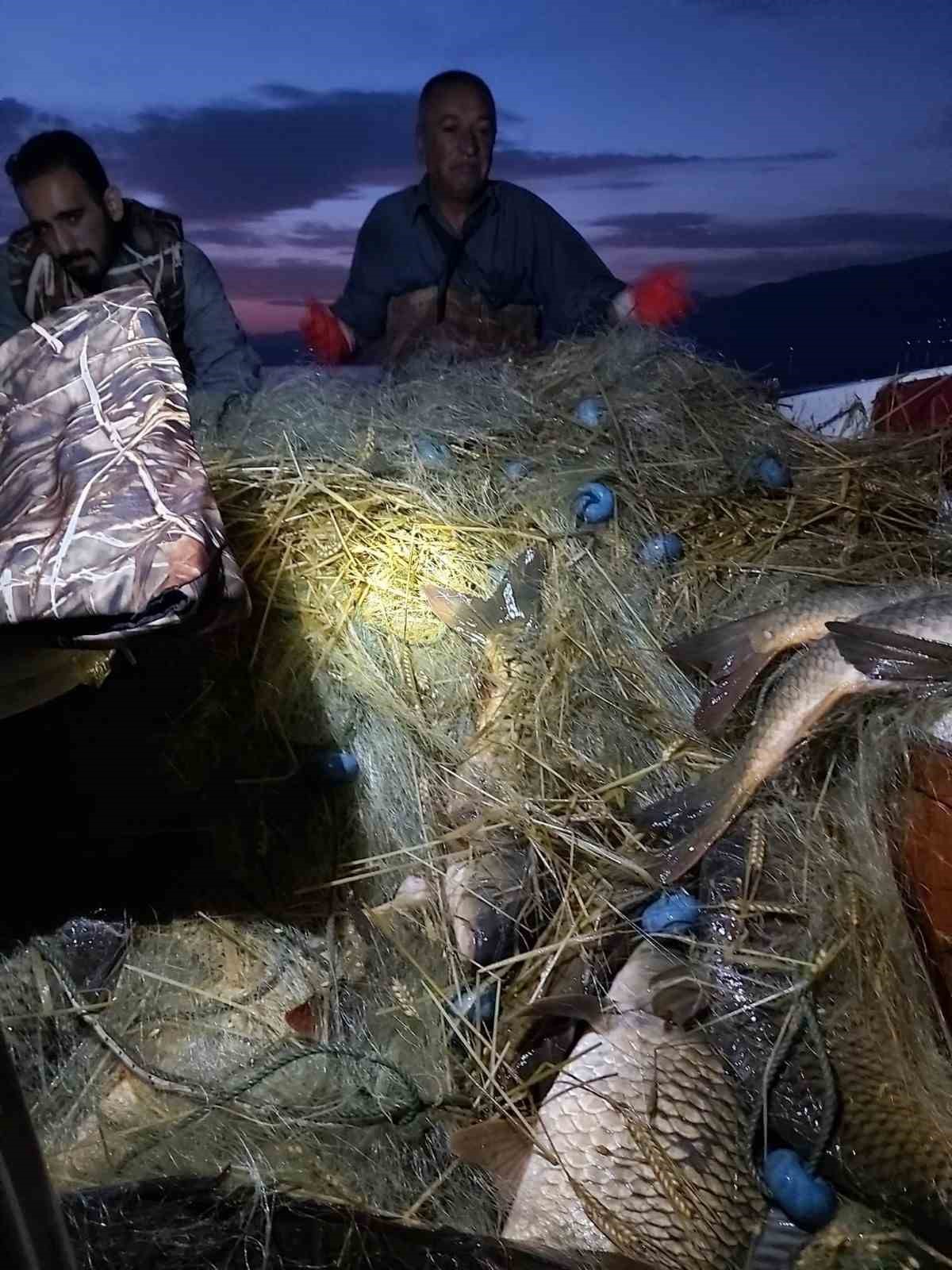 ELAZIĞ TARIM VE ORMAN İL MÜDÜRLÜĞÜ EKİPLERİNCE GERÇEKLEŞTİRİLEN OPERASYONDA 4