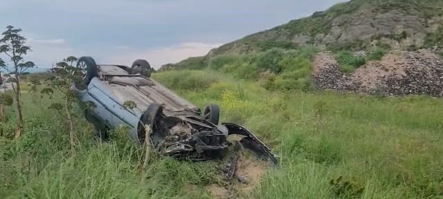 YİNE AYNI VİRAJDA TRAFİK KAZASI MEYDANA GELDİ