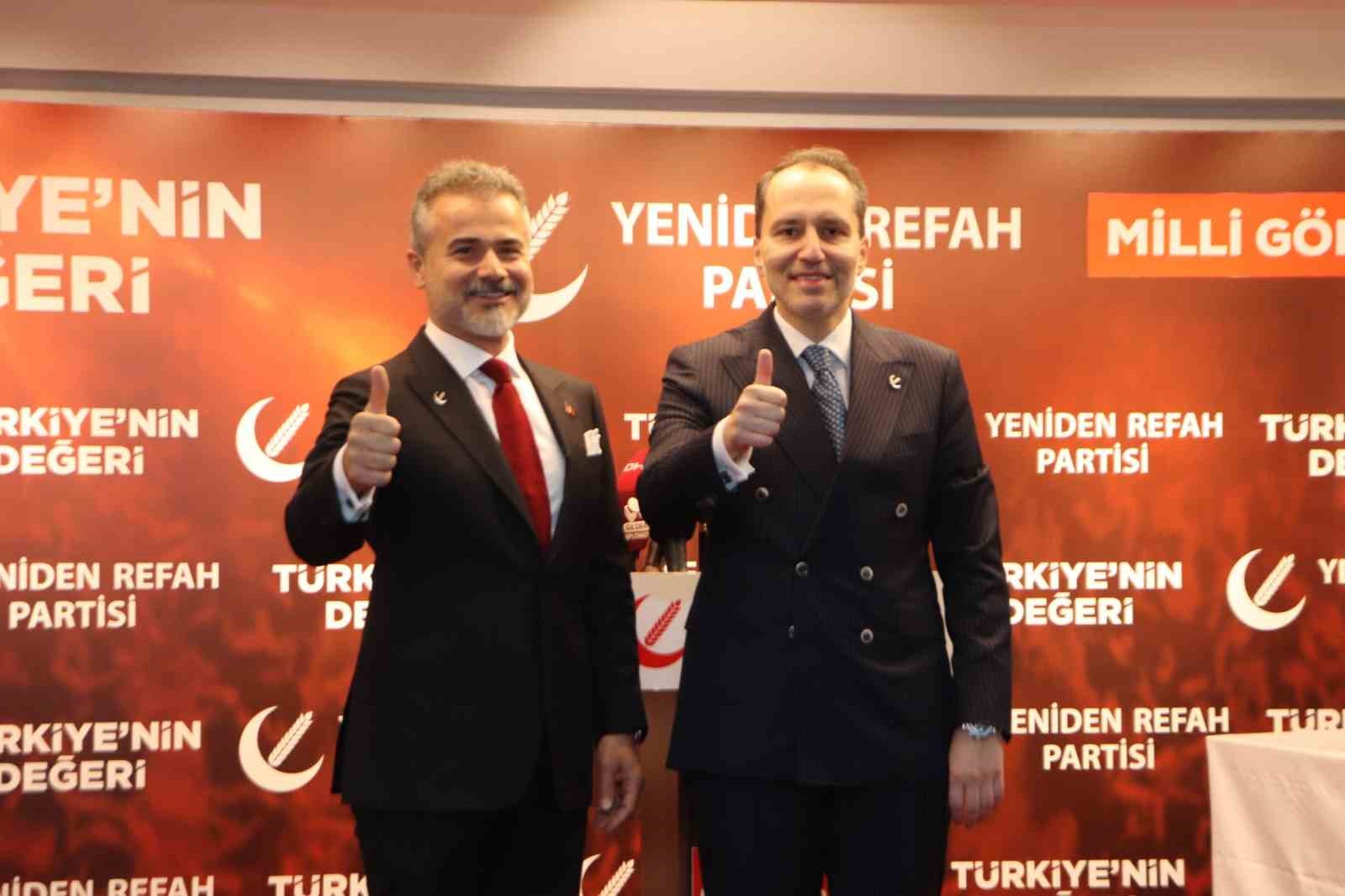 ESKİ GENÇLİK VE SPOR BAKANI SUAT KILIÇ, YENİDEN REFAH PARTİSİNE