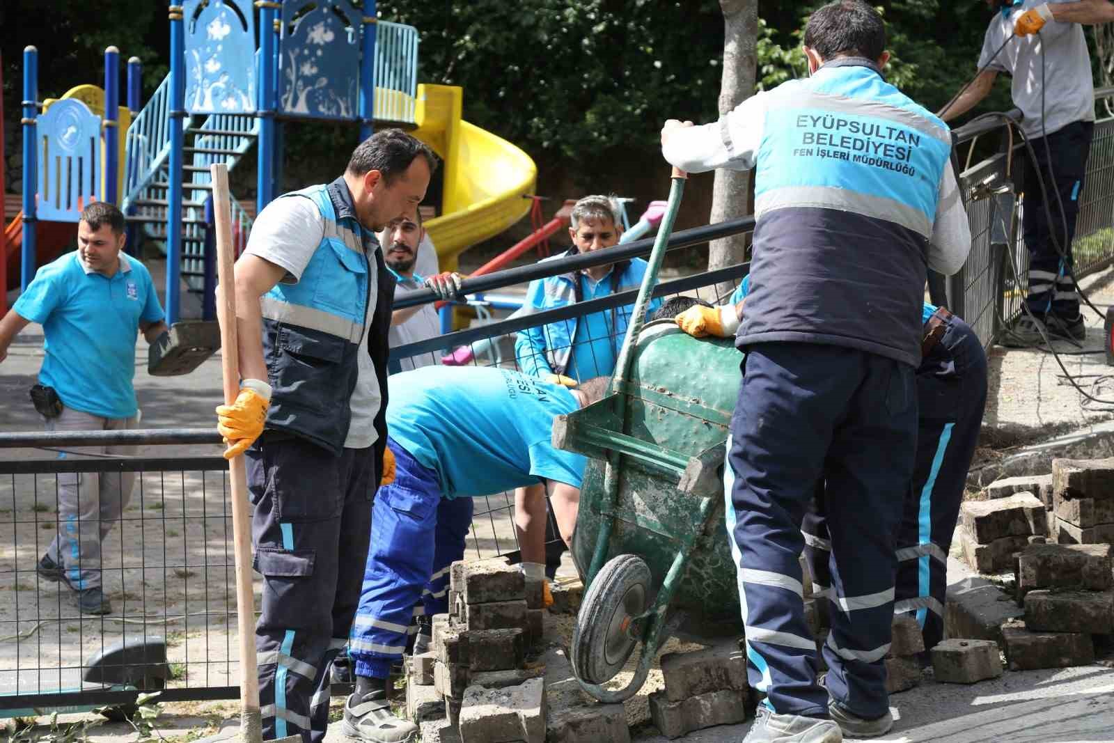 EYÜPSULTAN BELEDİYESİ’NİN İLÇEDE YAŞAYAN VATANDAŞLARA DAHA HİJYENİK DAHA KONFORLU YAŞAM
