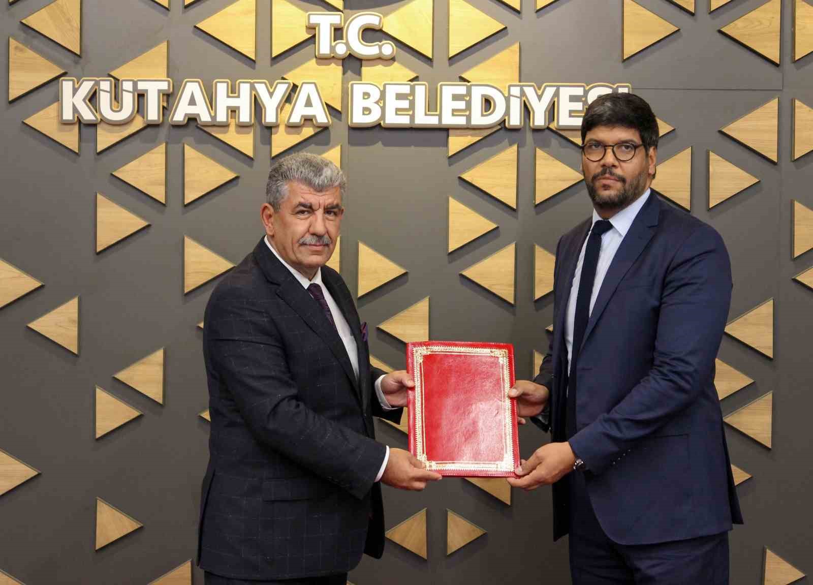 FAS KRALLIĞI İSTANBUL BAŞKONSOLOSU MEHDİ ERRAMİ KÜTAHYA'DA