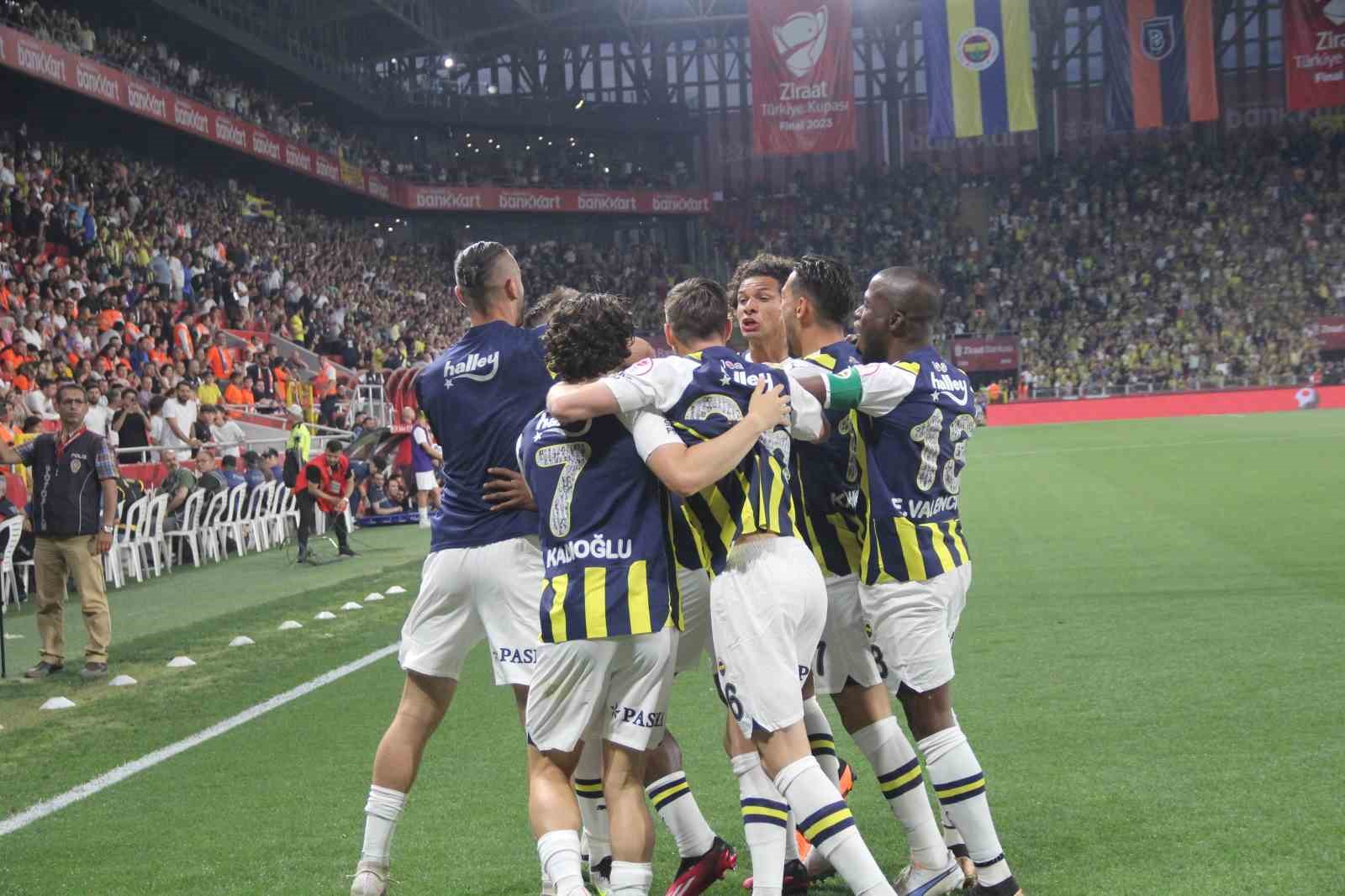 ZİRAAT TÜRKİYE KUPASI FİNALİ’NDE MEDİPOL BAŞAKŞEHİR’İ 2-0 YENEN FENERBAHÇE, 10