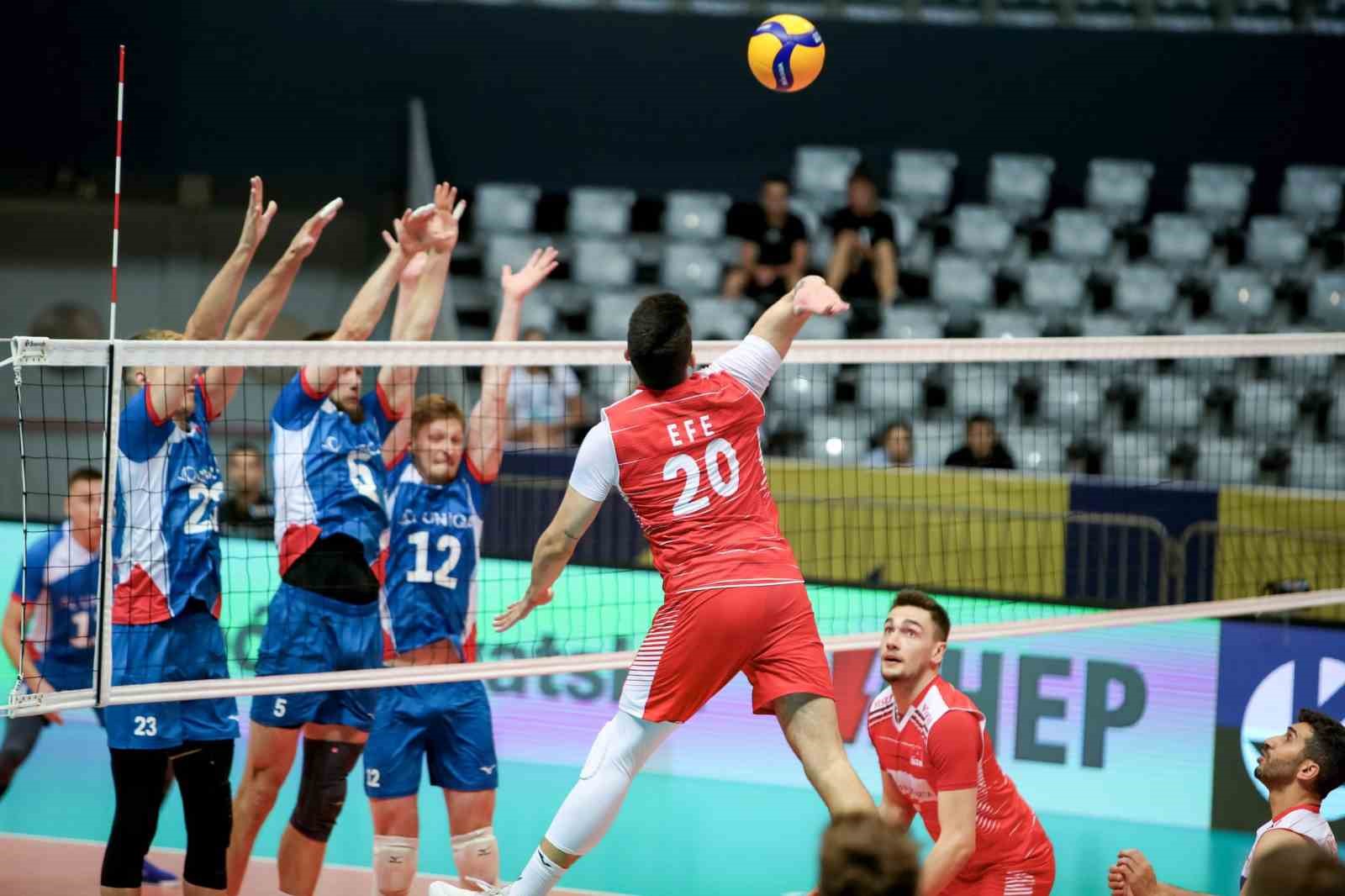 A MİLLİ ERKEK VOLEYBOL TAKIMI, CEV AVRUPA ALTIN LİGİ YARI