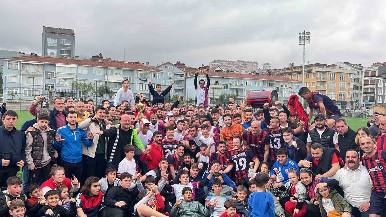 ZONGULDAK 2. AMATÖR ŞAMPİYONLUK MÜCADELESİNDE KIYASIYA MÜCADELE VEREN ATEŞSPOR, BİNE
