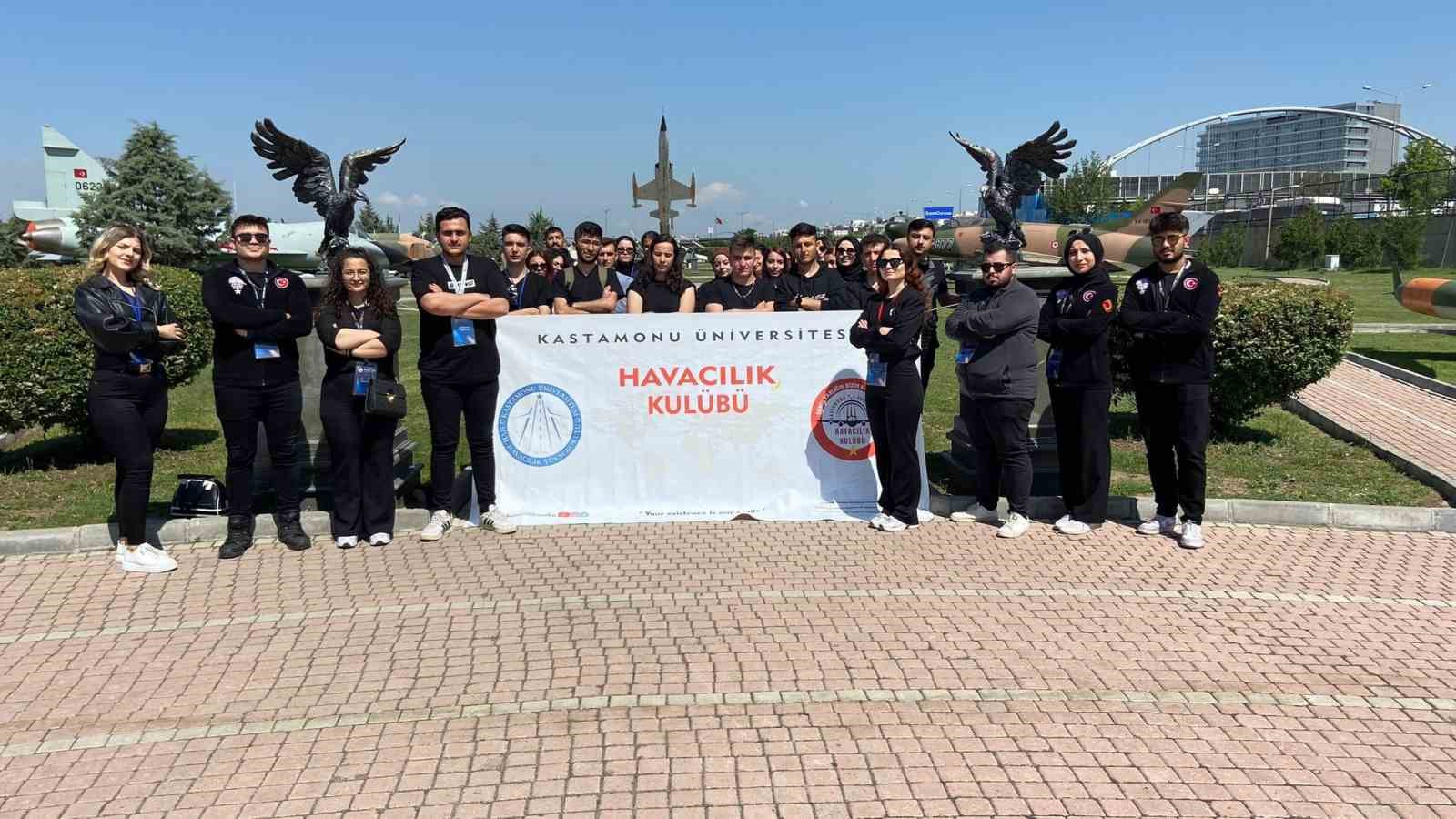 KASTAMONU ÜNİVERSİTESİ SİVİL HAVACILIK YÜKSEKOKULU ÖĞRENCİLERİ, HAVA KUVVETLERİ MÜZESİ VE