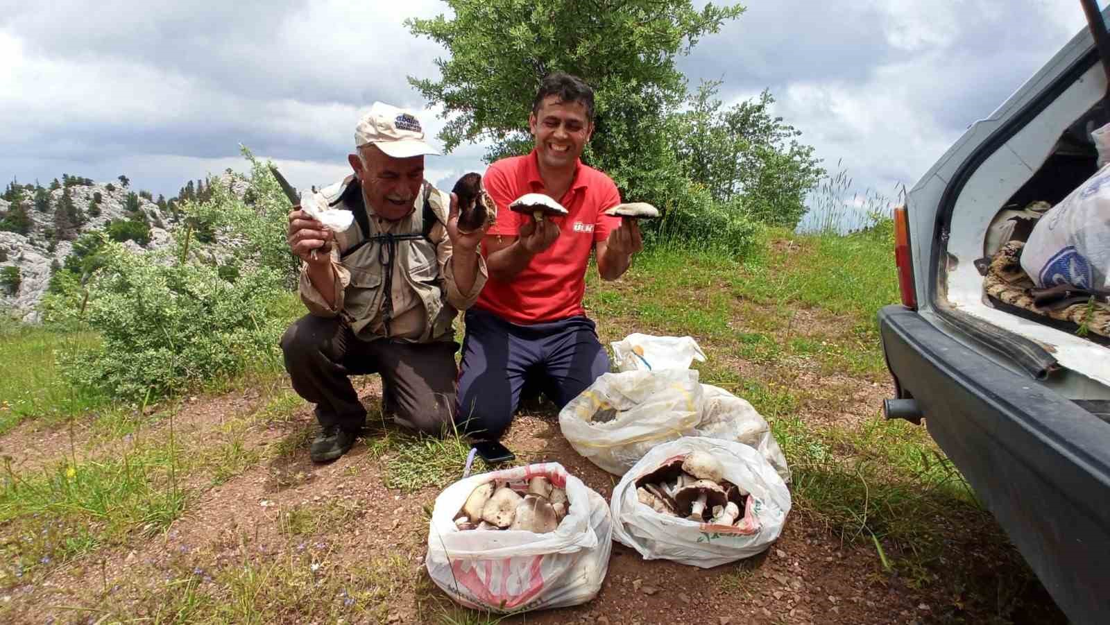 KONYA'NIN SEYDİŞEHİR İLÇESİNDE HAFTALARDIR ETKİLİ OLAN YAĞMUR YAĞIŞI SONRASI DAĞLARDA