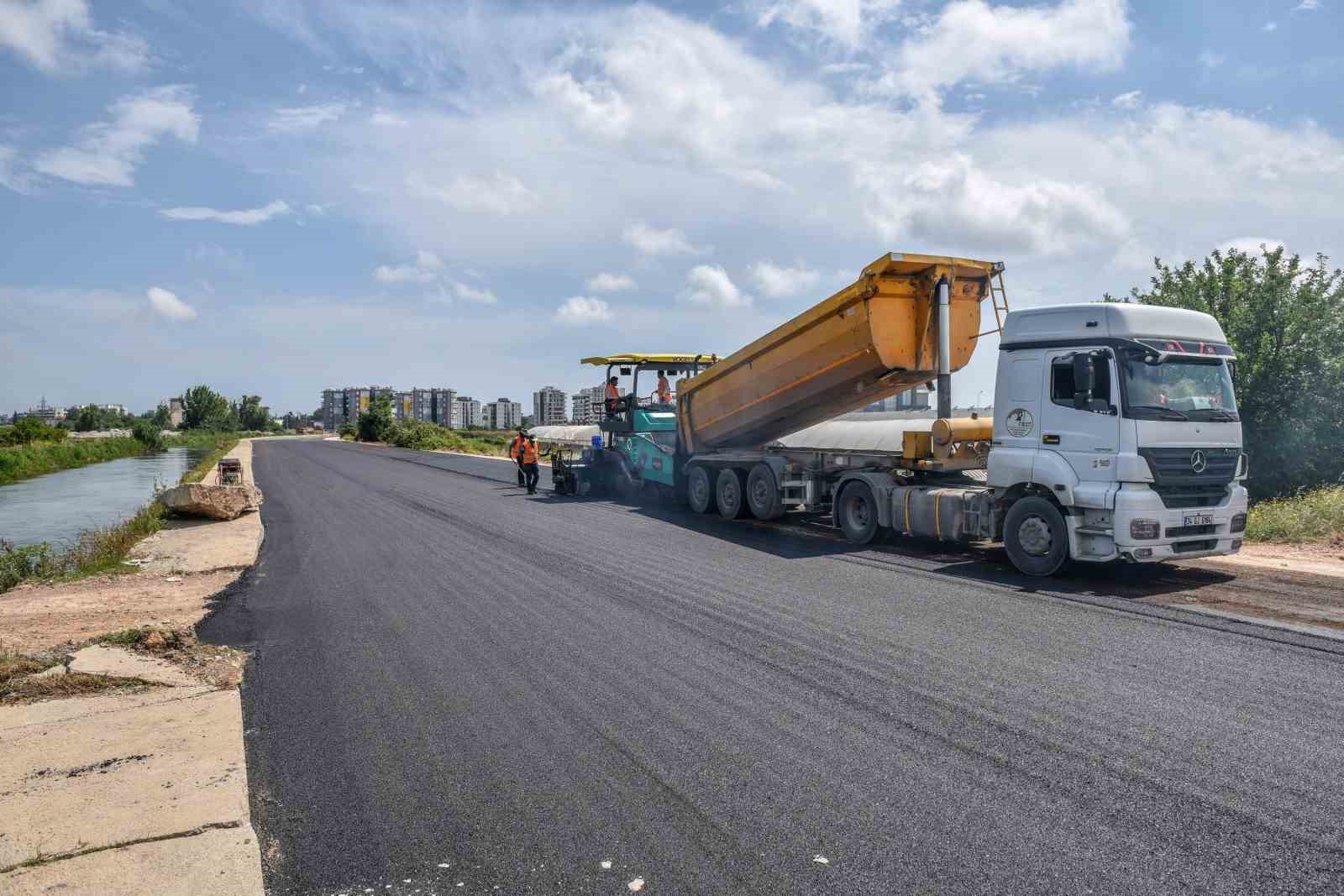 KEPEZ BELEDİYESİ, DÜDEN ÇAYI İLE PROTOKOL YOLU GAZİ BULVARI’NA KOMŞU