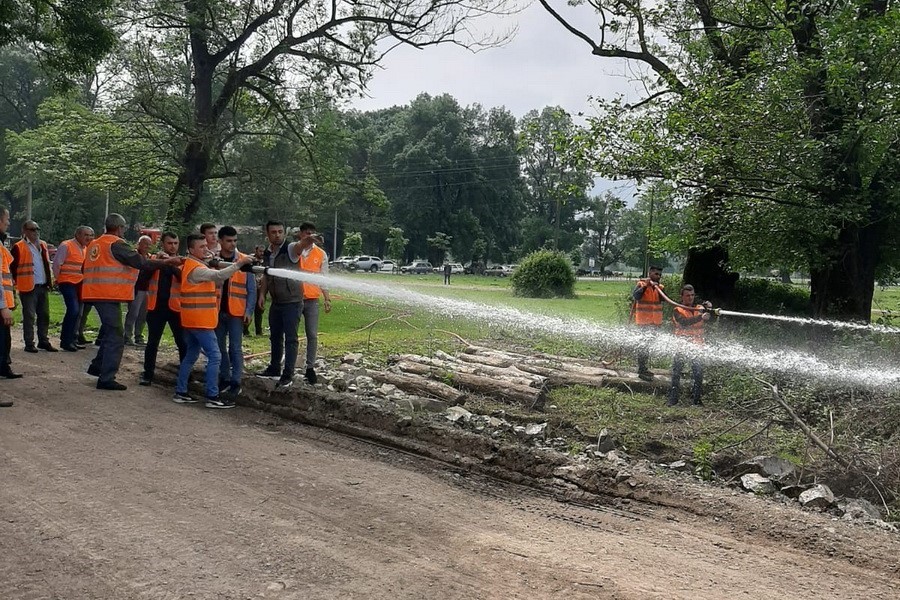 DÜZCE’NİN GÖLYAKA’DA İLÇESİNDE ORMAN YANGINLARI GÖNÜLLÜSÜ EĞİTİMLERİ GERÇEKLEŞTİRİLDİ.